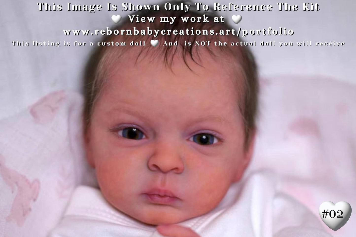 Lifelike Reborn Doll Limited Edition PREEMIE Maitte by Priscila Lopez (16"+Full Limbs)