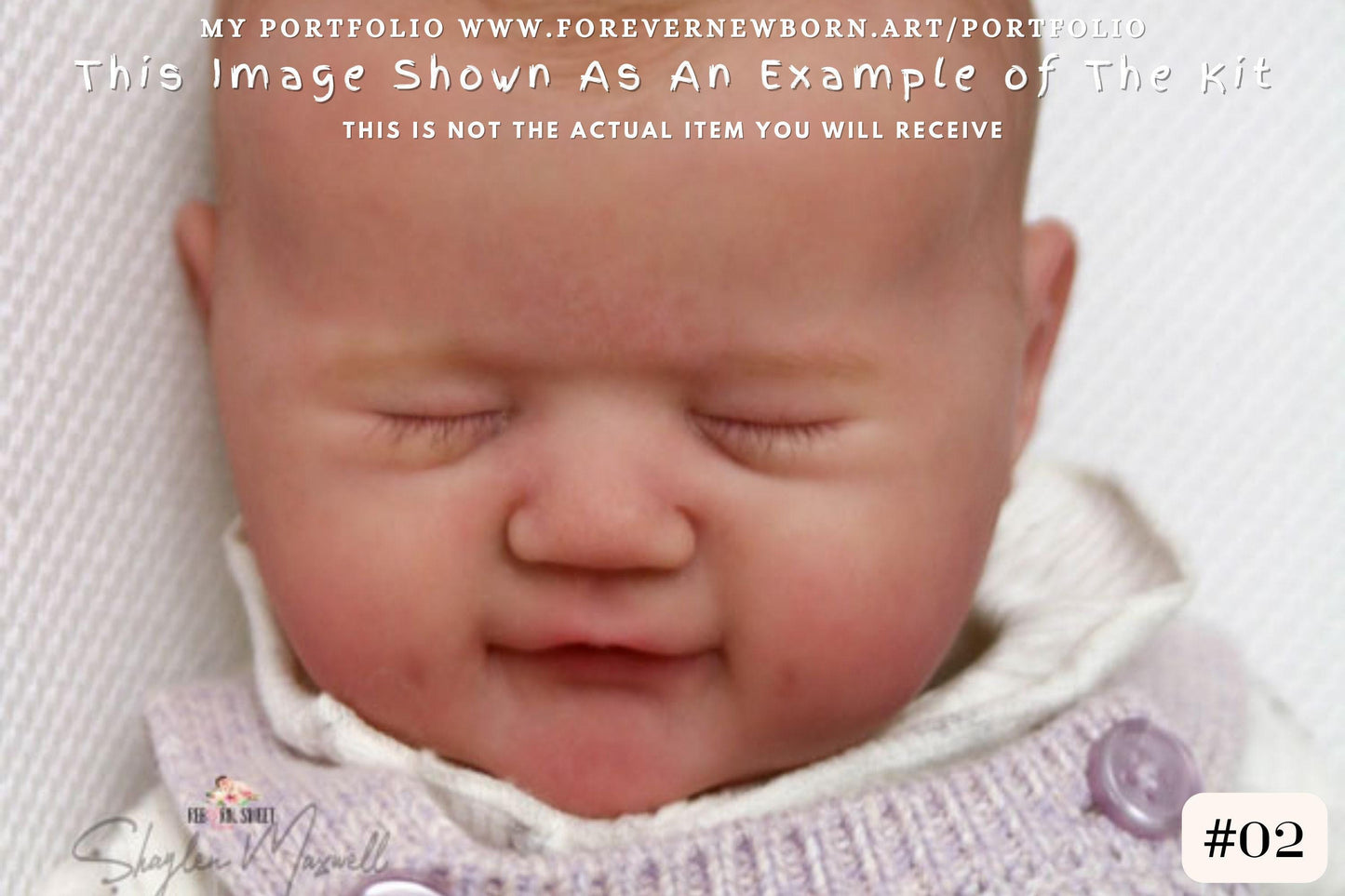 Reborn Baby **Hyper-Realistic** Reborn Doll Bella by Sandy Faber 18" Full Limbs