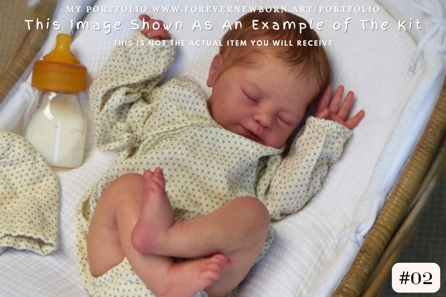 Reborn Baby **Hyper-Realistic** Reborn Doll Avalynn by Sabine Altenkirch 20.5" Full Limbs