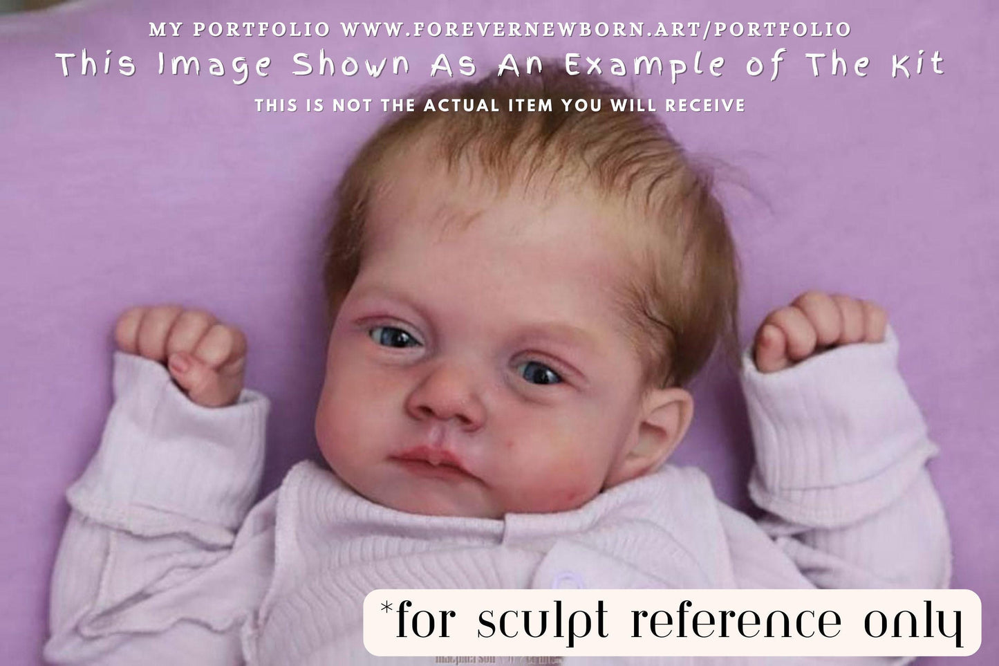 Lifelike Reborn Doll Lily by Joanna Kazmierczak 20" Full Limbs