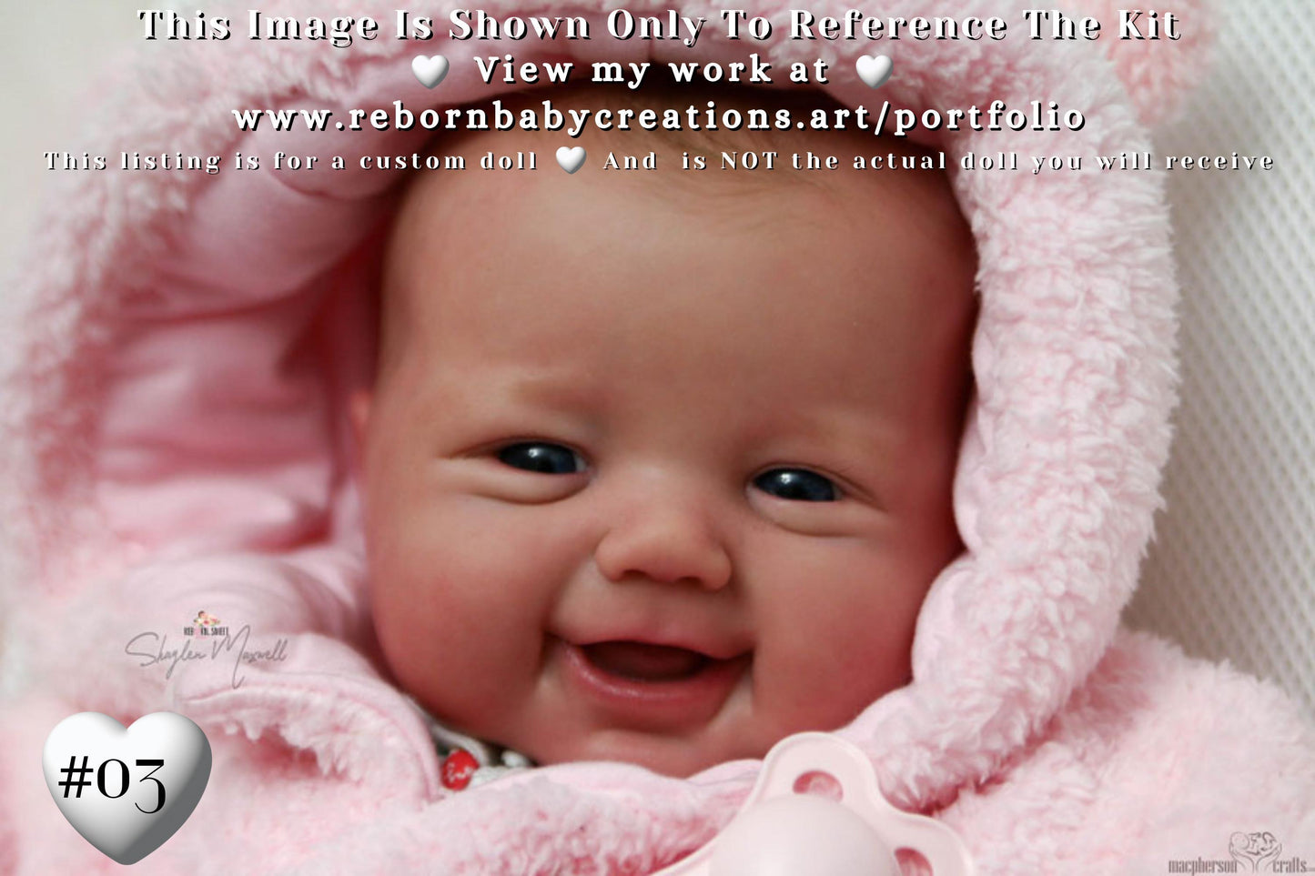 Extremely Realistic Reborn Baby Doll ~ Reborn Baby **Hyper-Realistic** Reborn Doll Gracie By Sandy Faber (21"+Full Limbs)