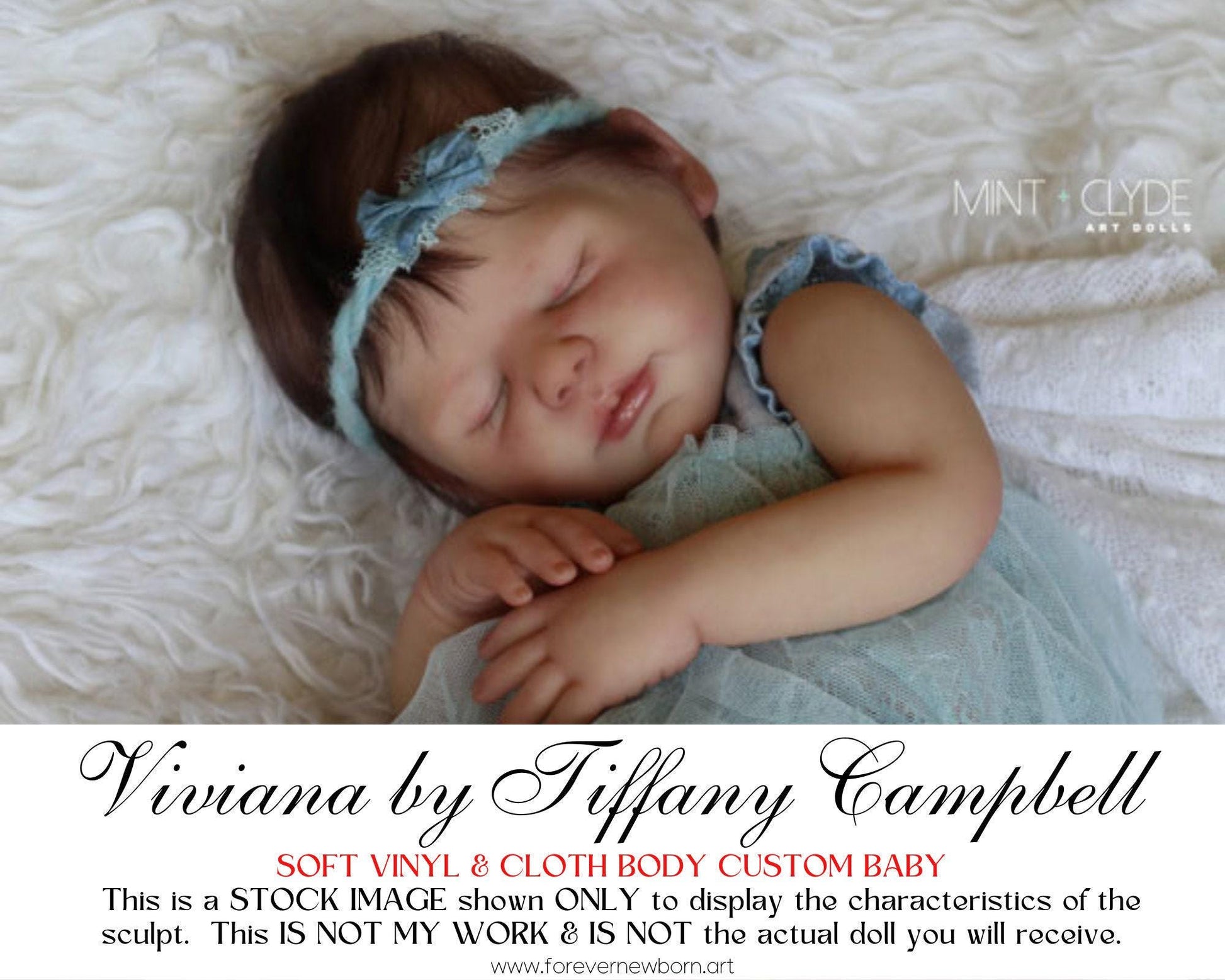 Attention Reborn Baby Collectors ~ Custom Viviana By Tiffany Campbell (20"+Full Limbs)