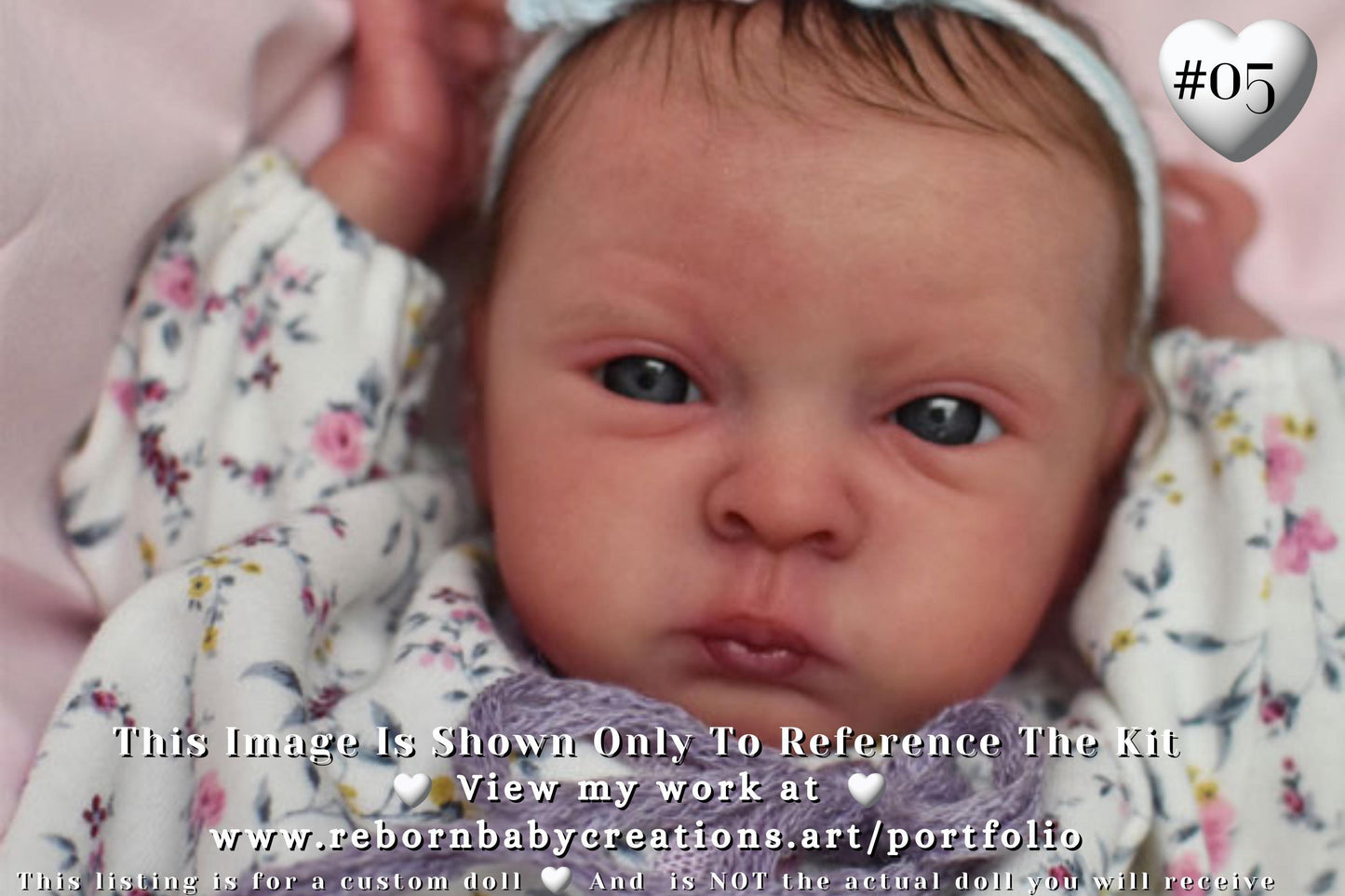 Lifelike Reborn Doll Limited Edition PREEMIE Maitte by Priscila Lopez (16"+Full Limbs)