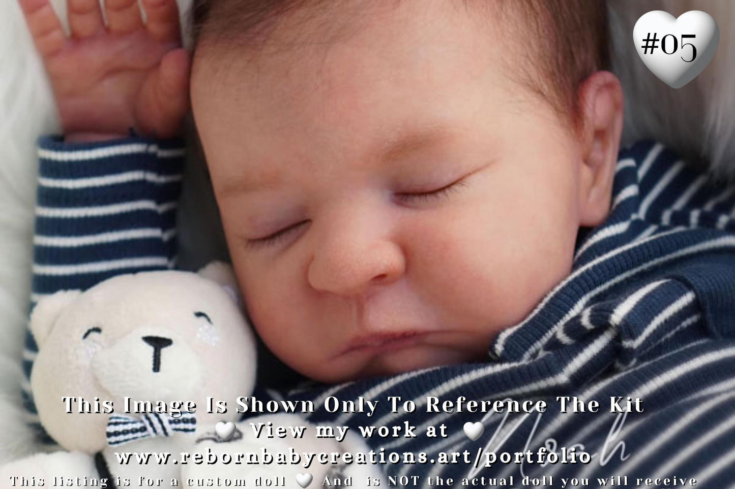 Affordable Options Lifelike Reborn Babies ~ Custom Ultimate Realism ~ Reborn Noah by Kelly Fraga (19"+ Full Limbs)
