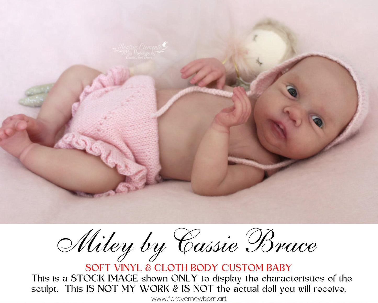 Lifelike Reborn Doll Miley by Cassie Brace (20"+Full Limbs)