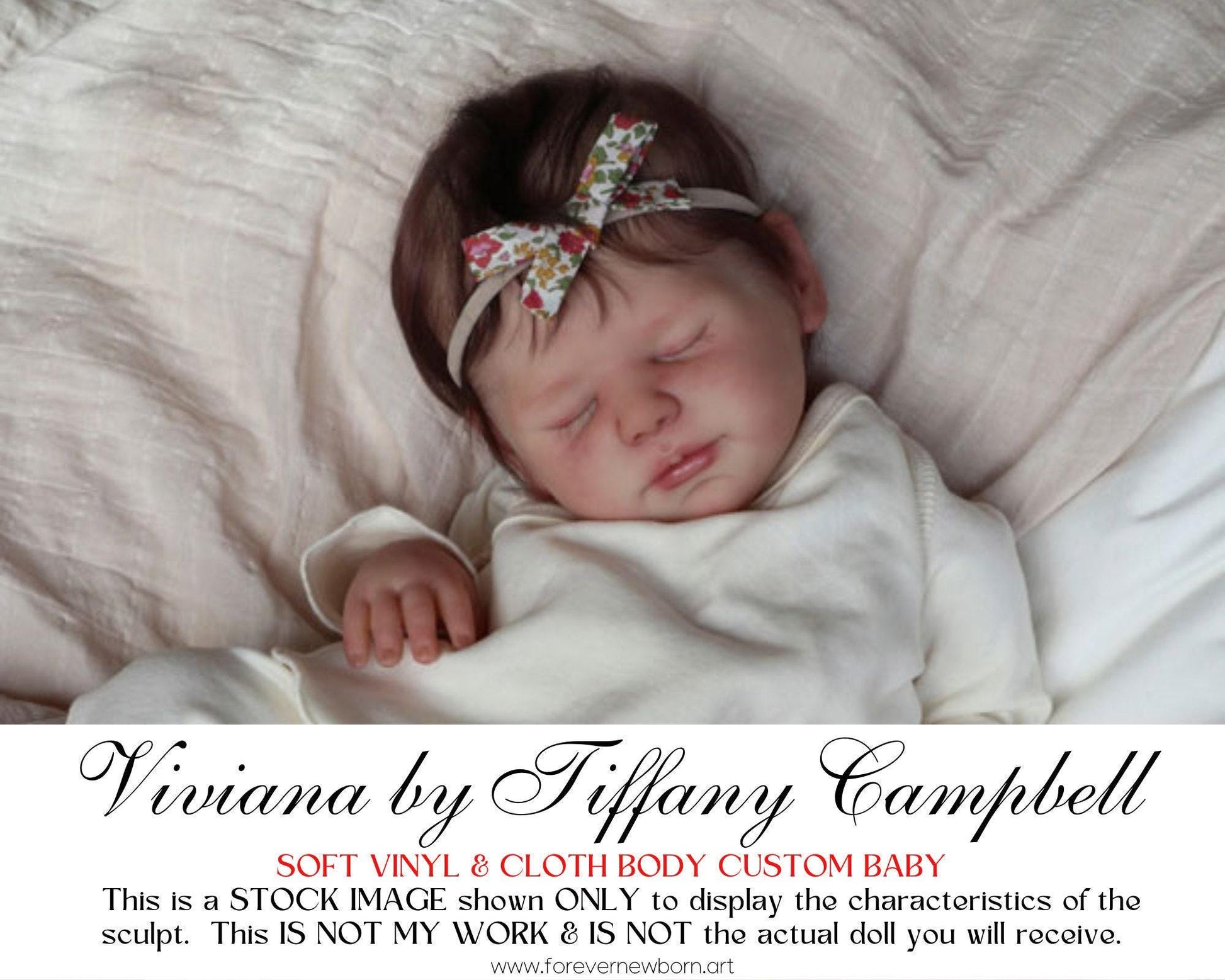 Attention Reborn Baby Collectors ~ Custom Viviana By Tiffany Campbell (20"+Full Limbs)