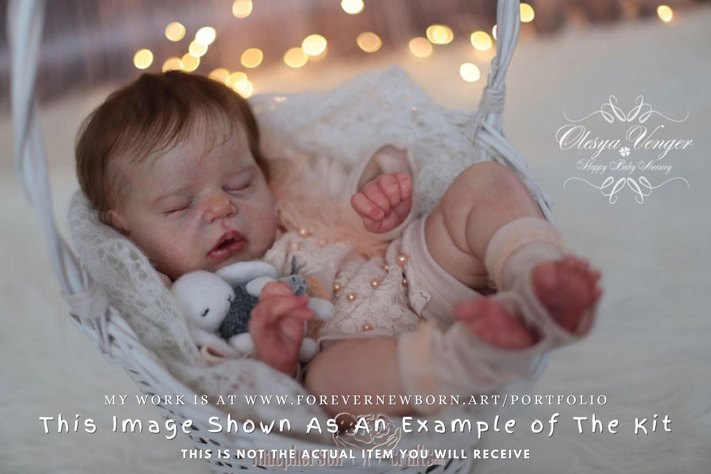 Amazing Hyper-Realistic Reborn Custom Doll LAST ONE - Alexis by Cassie Brace 22" Full Limbs