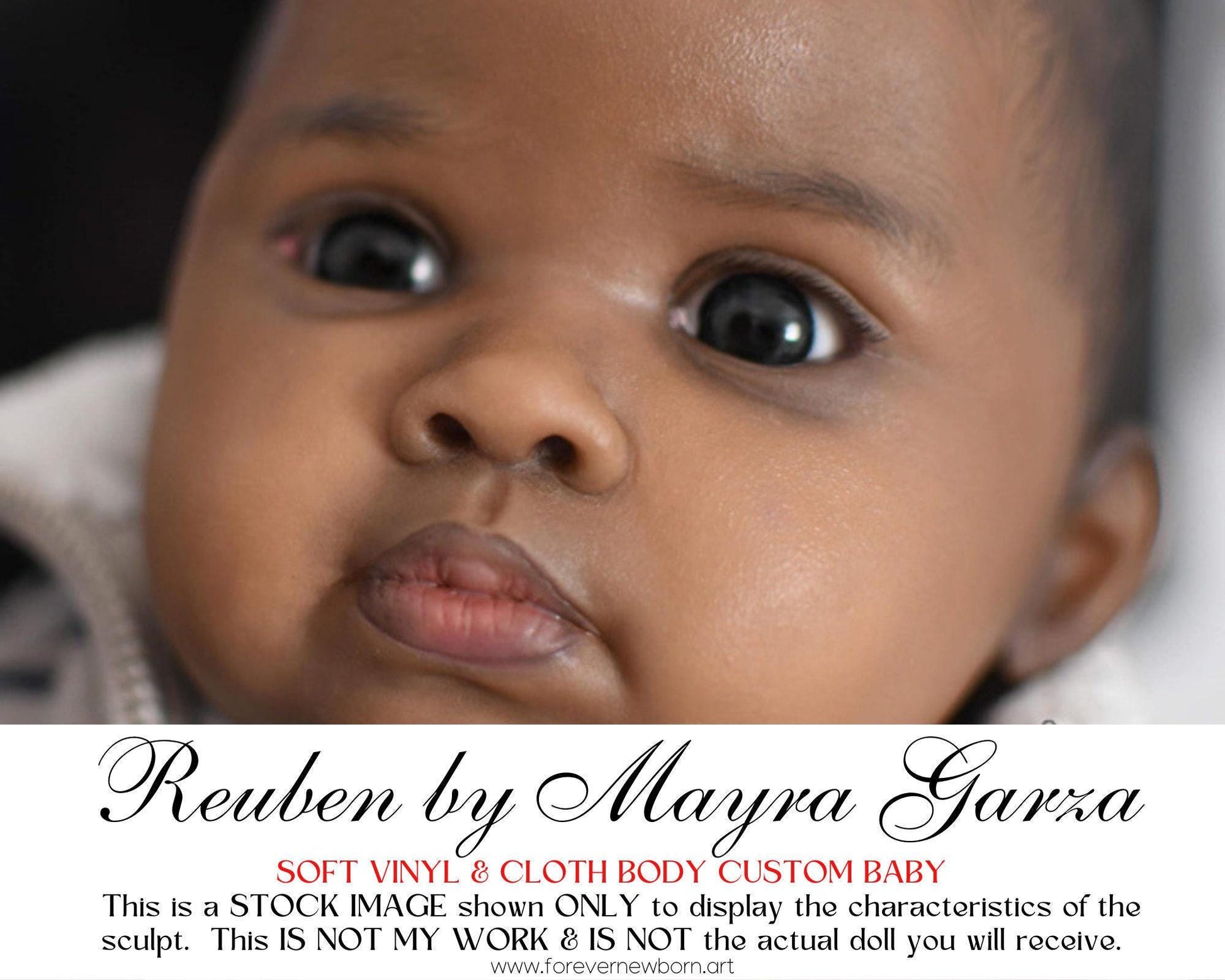 Reborn Baby **Hyper-Realistic** Reborn Doll Reuben by Mayra Garza (23"+Full Limbs)