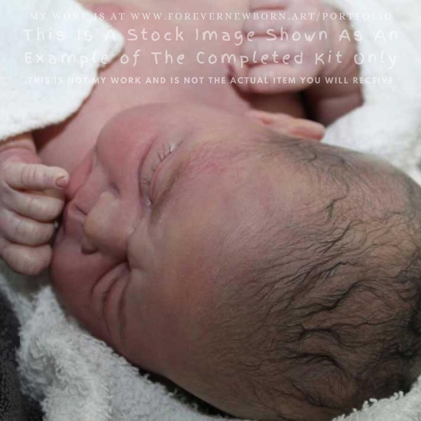 Amazing Hyper-Realistic Reborn Custom Doll Ivy by Elisa Marx 18" 5-7 lbs