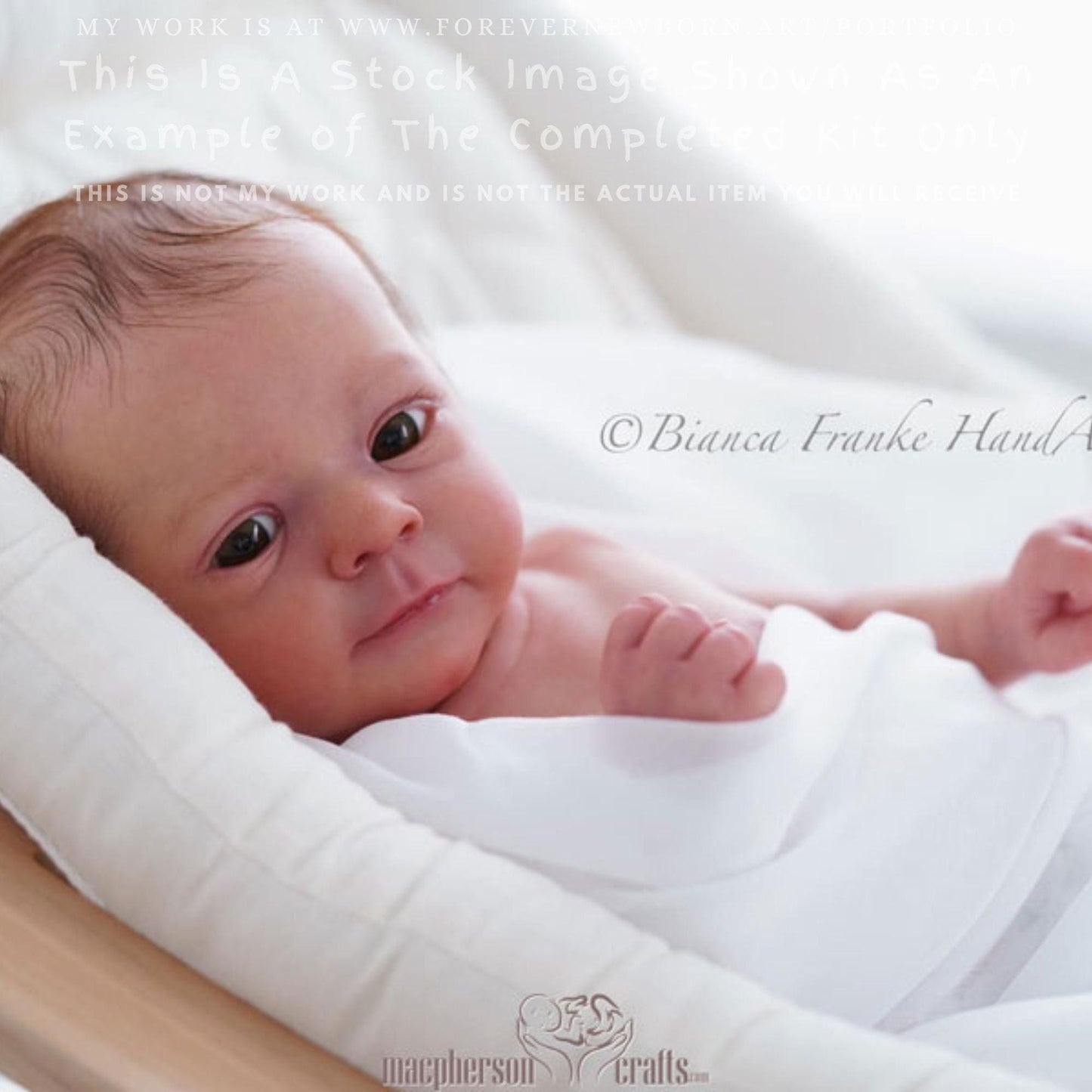 Extremely Realistic Reborn Baby Doll ~ Reborn Baby **Hyper-Realistic** Reborn Doll Felicia by Gudrun Legler (19"+Full Limbs)
