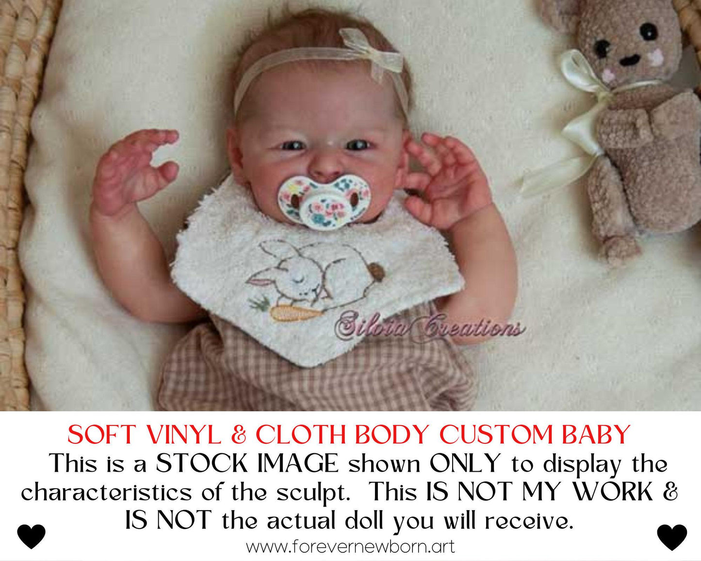 Lifelike Reborn Doll Luan by Doris Moyers Hornbogen (20"+Full Limbs)