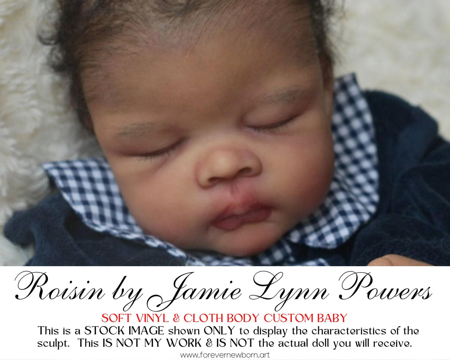 Reborn Baby **Hyper-Realistic** Reborn Doll Roisin by Jamie Lynn Powers (18"+ Full Limbs)