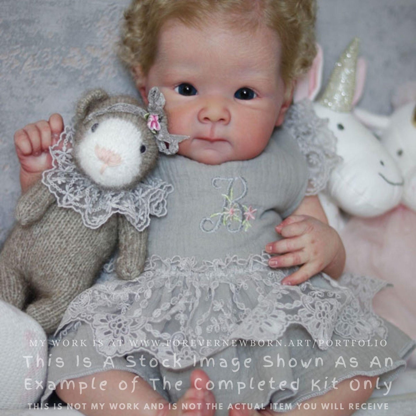 Reborn Baby **Hyper-Realistic** Reborn Doll Bettie By Adrie Stoete (19"+Full Limbs)