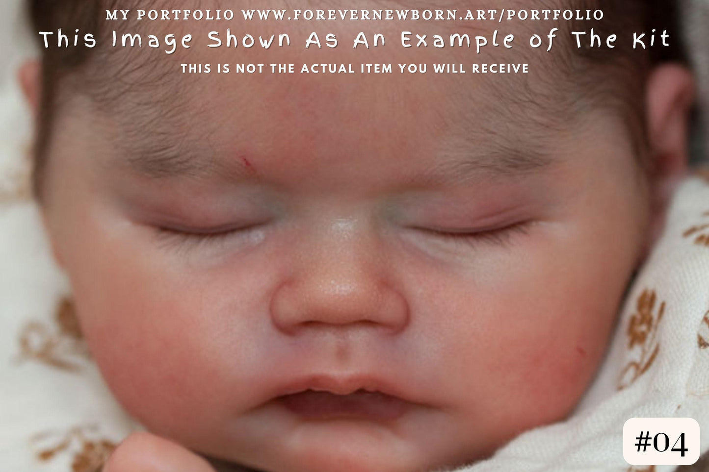 Reborn Baby **Hyper-Realistic** Reborn Doll Ginebra by Teresa de Castro (18"+ Full Limbs) *Extended Processing Time. NEW SCULPT.
