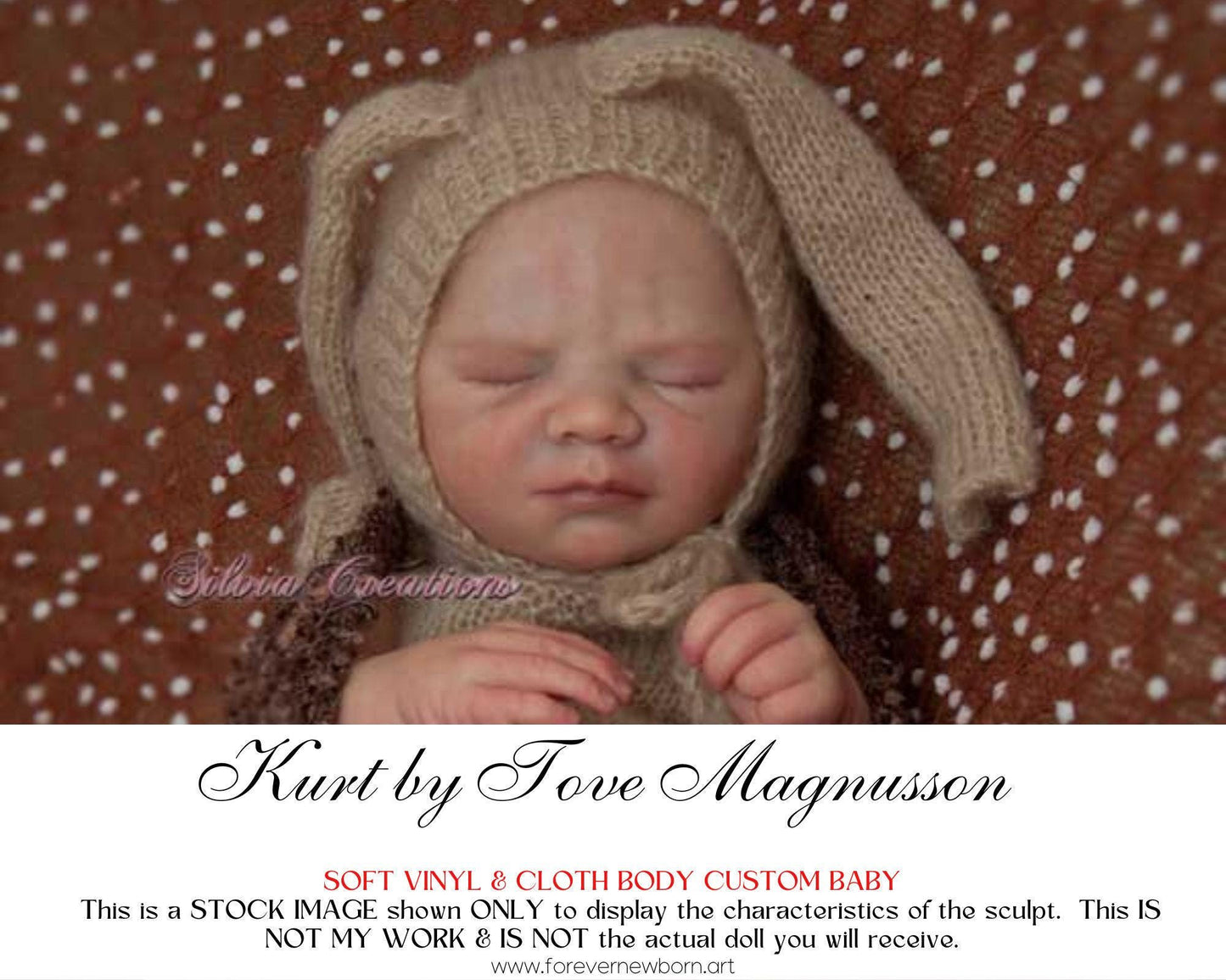 Amazing Hyper-Realistic Reborn Custom Doll Kurt by Tove Magnusson (20"+Full Limbs)