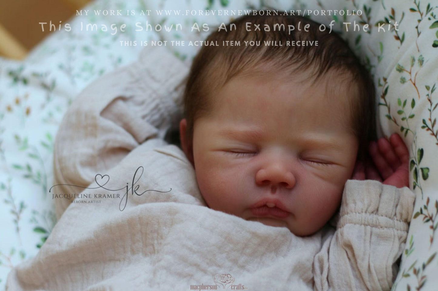 Reborn Baby **Hyper-Realistic** Reborn Doll Callaway by Dawn McLeod 19" Full Limbs