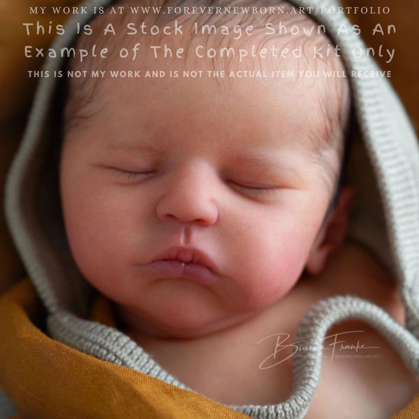 Amazing Hyper-Realistic Reborn Custom Doll John John by Tay Freitas (21"+Full Limbs)