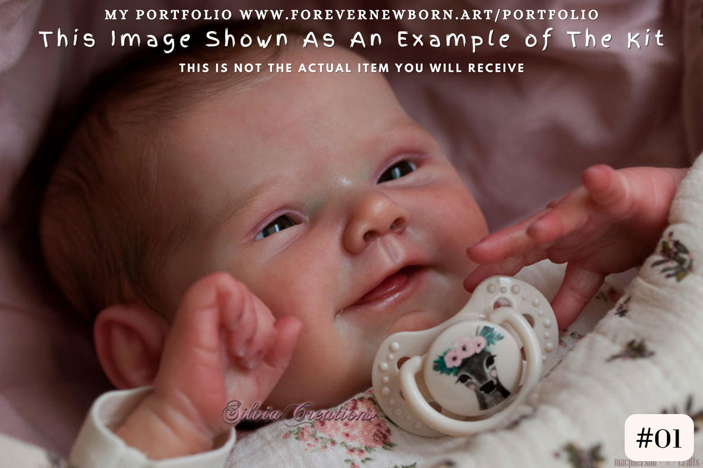 Reborn Baby **Hyper-Realistic** Reborn Doll Dottie by Adrie Stoete (18"+ Full Limbs) *Extended Processing Time. NEW SCULPT.