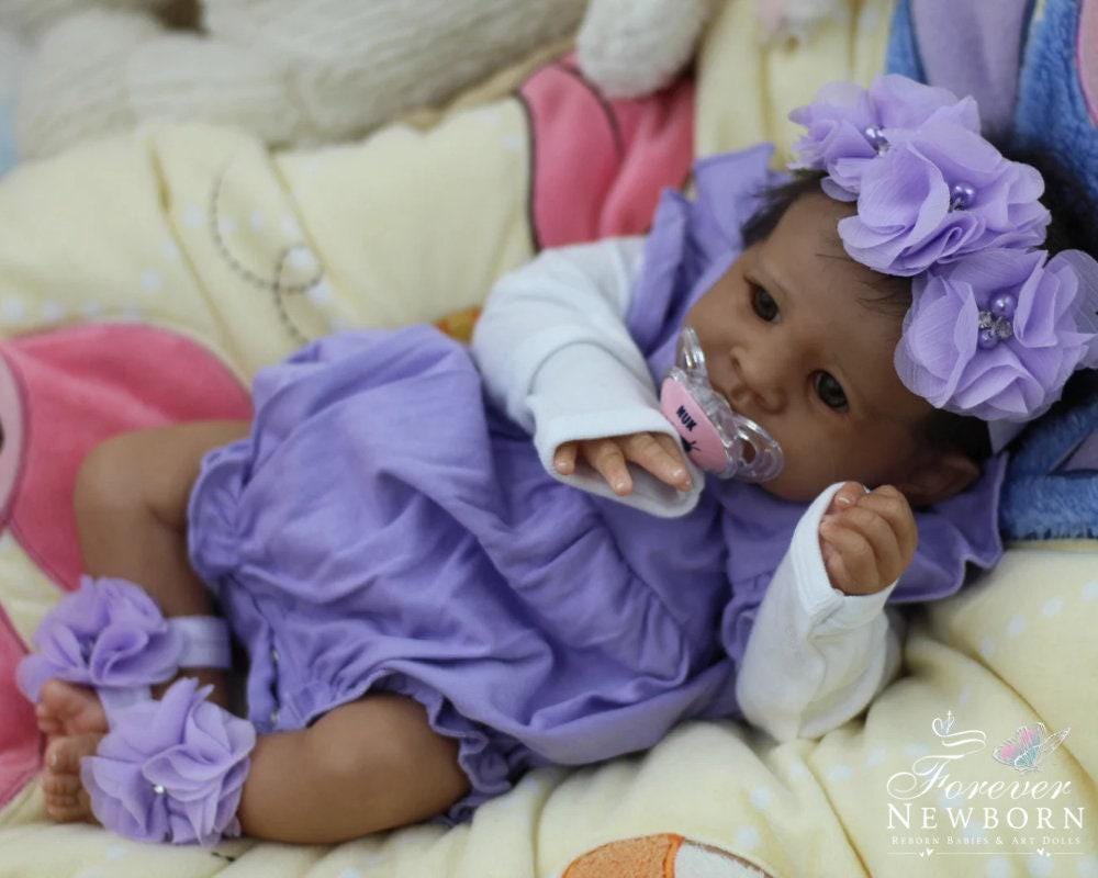 Amazing Hyper-Realistic Reborn Custom Doll Jamo by Melanie Gebhardt (19"+Full Limbs)