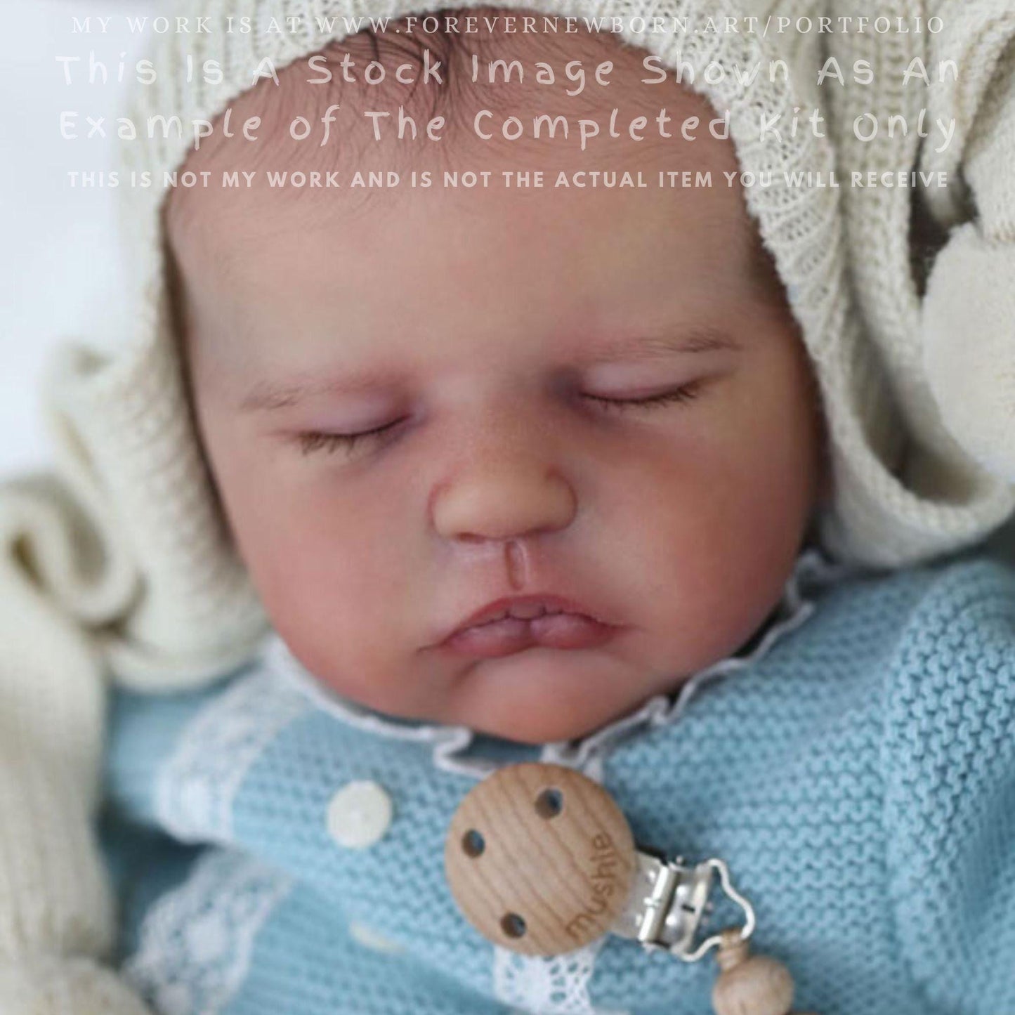 Amazing Hyper-Realistic Reborn Custom Doll John John by Tay Freitas (21"+Full Limbs)