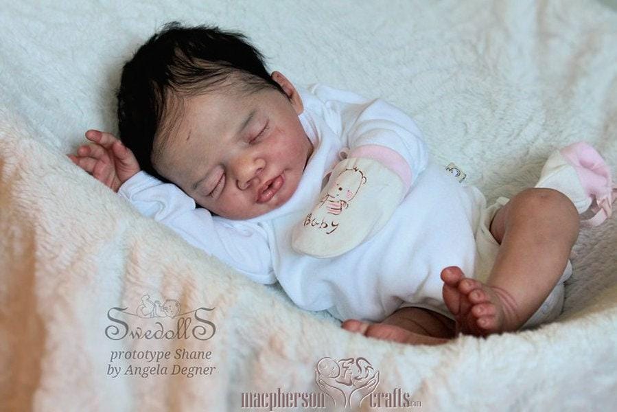 Reborn Baby **Hyper-Realistic** Reborn Doll Shane by Angela Degner (20" Full Limbs)