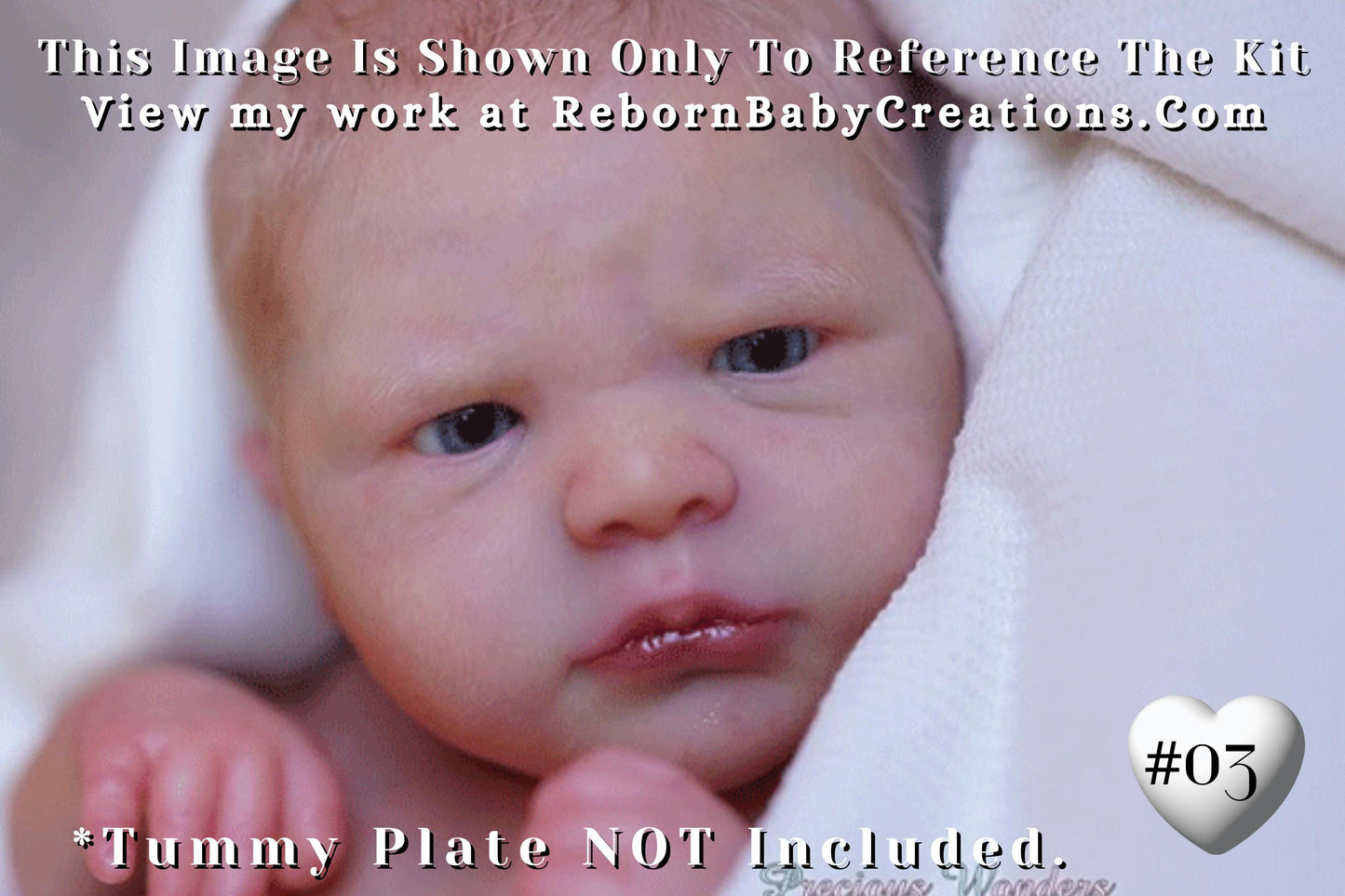 Reborn Baby **Hyper-Realistic** Reborn Doll Corvin by Sabine Altenkirch (21"+ Full Limbs)