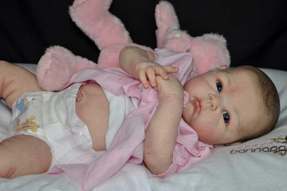 Free Baby Offer ~ Reborn Doll Sale ~ Custom Baby Paris by Adrie Stoete (20" 3/4 Limbs)