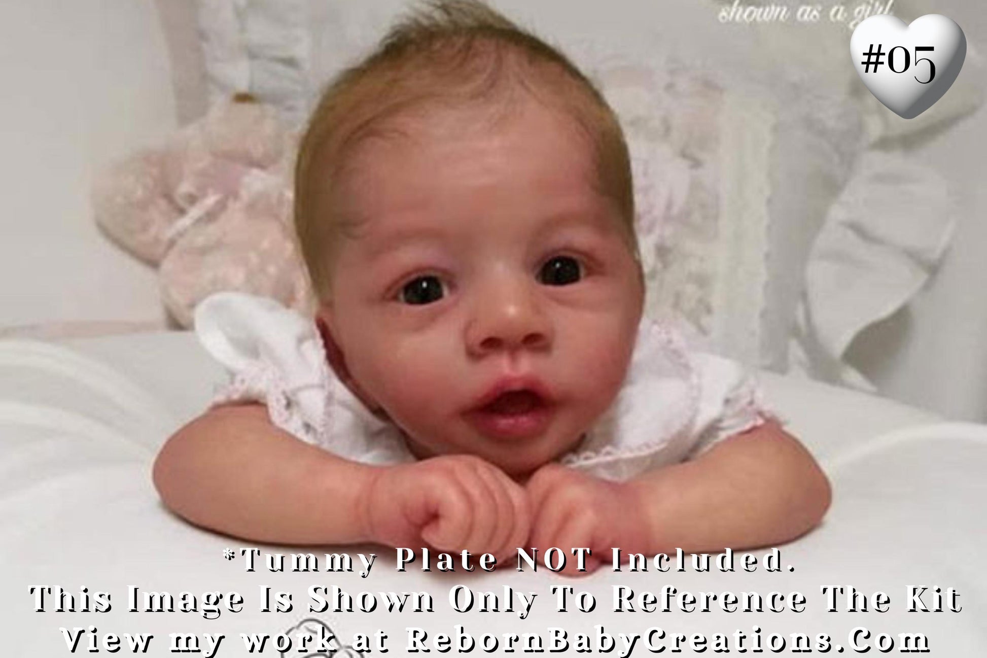 Reborn Baby **Hyper-Realistic** Reborn doll Warren by Laura Tuzio Ross (17"+ Full Limbs)