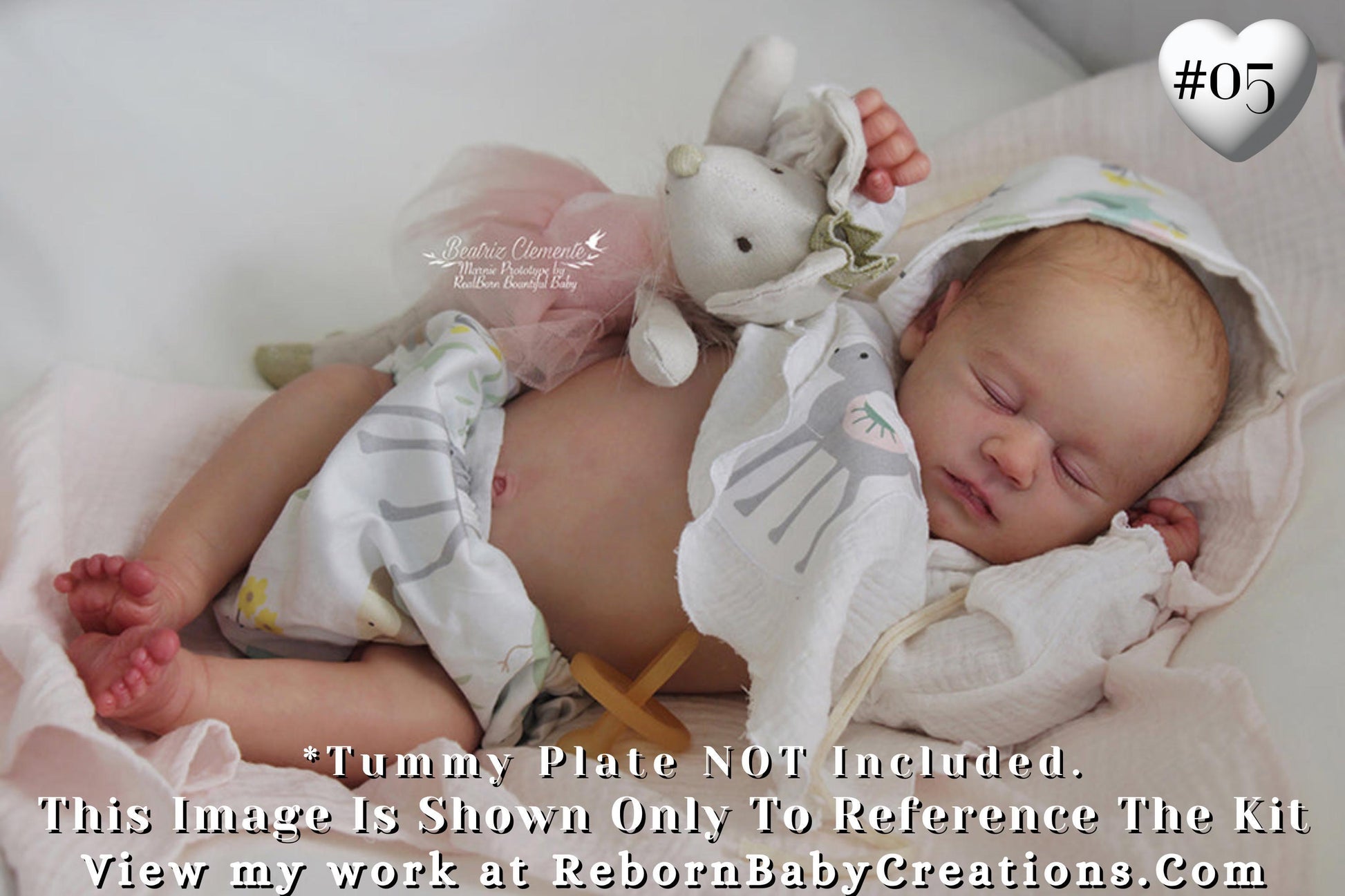 Reborn Baby **Hyper-Realistic** Reborn doll Realborn® Marnie Sleeping (19"+ Full Limbs)