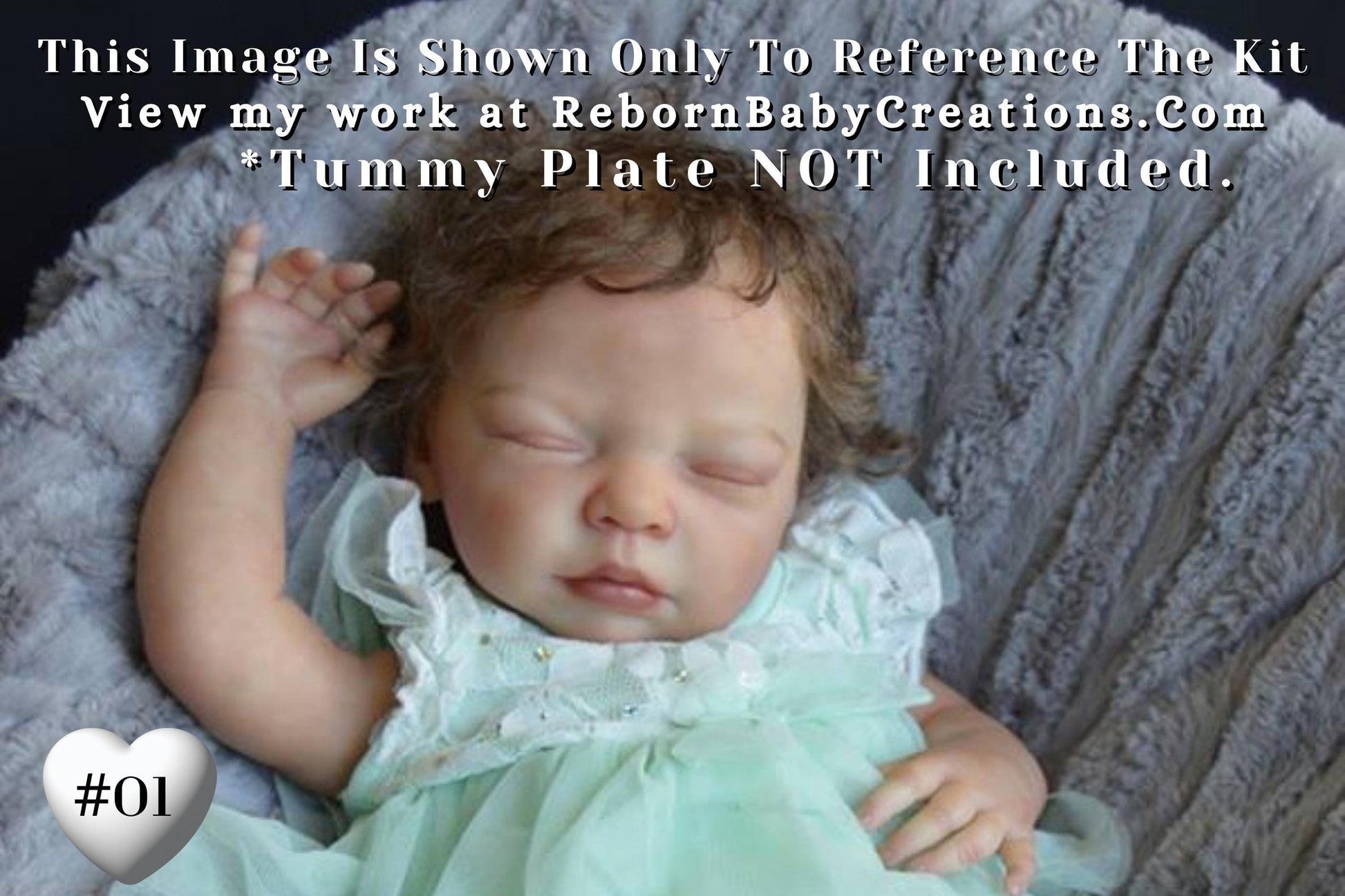 Reborn Baby **Hyper-Realistic** Reborn Doll Tacy by Marita Winters (22"+ Full Limbs)