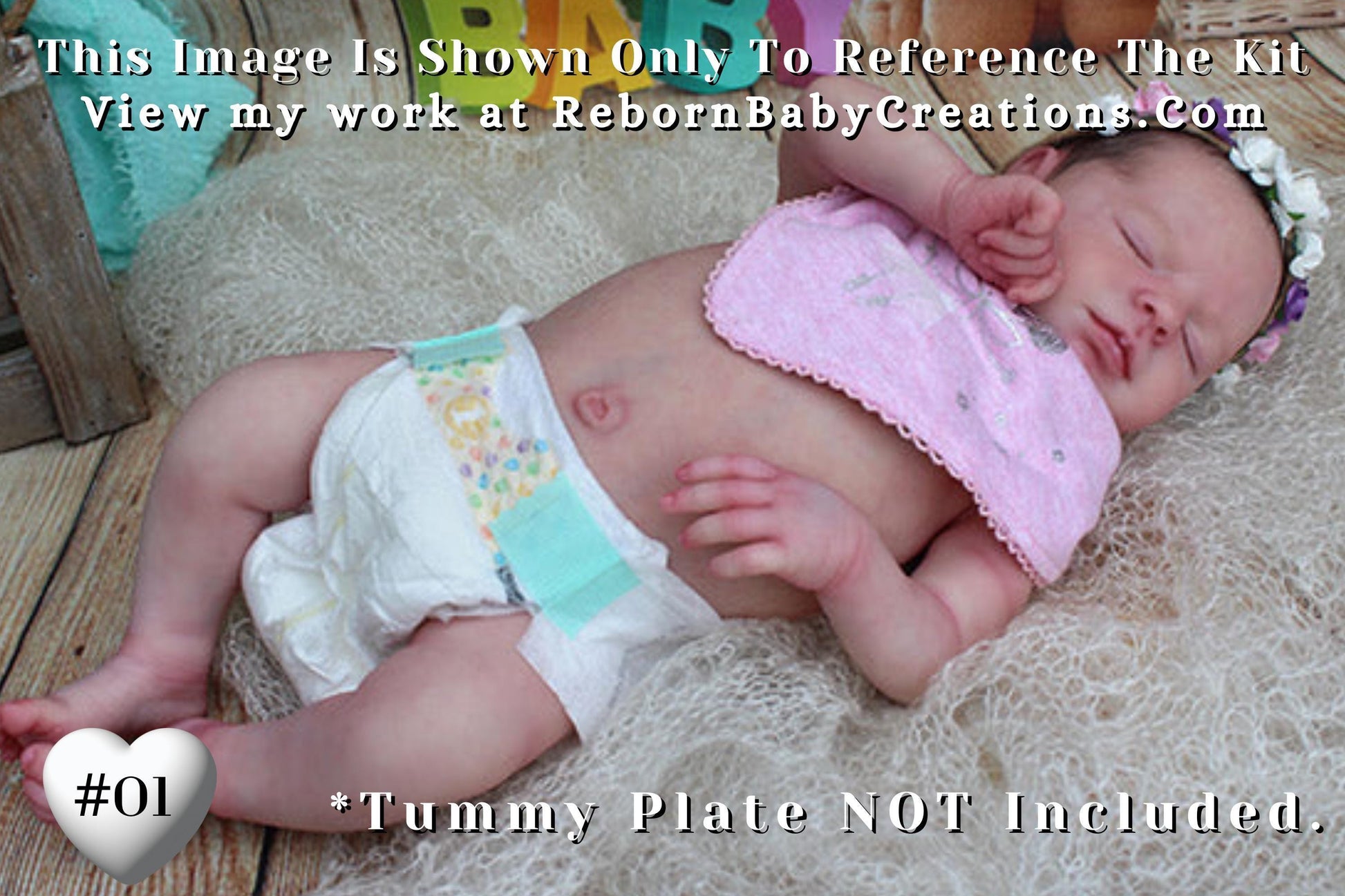 Free Baby Offer ~ Reborn Doll Sale ~ Custom Baby Realborn® Macey Sleeping (18"+Full Limbs)