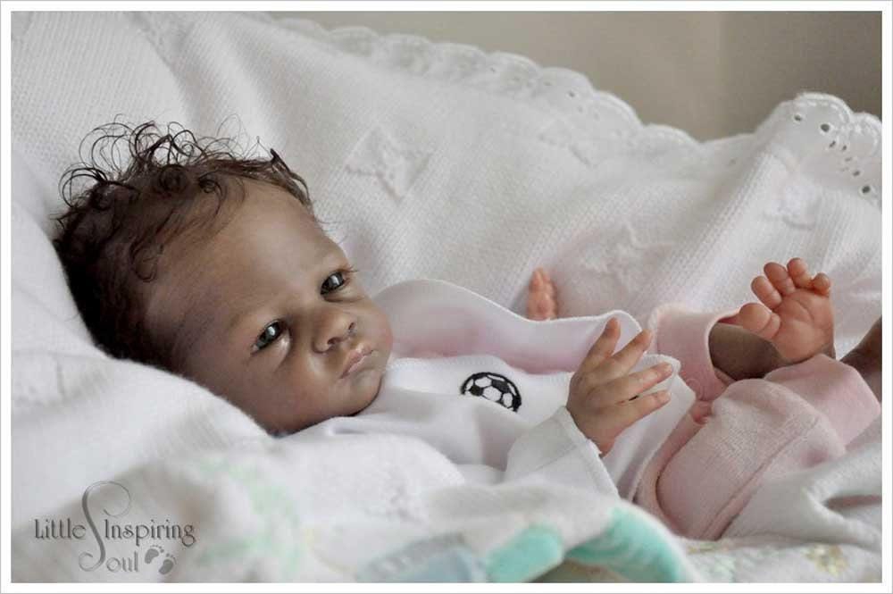 Reborn Baby **Hyper-Realistic** Reborn Doll Buttercup by Bonnie Brown (16" 3/4 Limbs)
