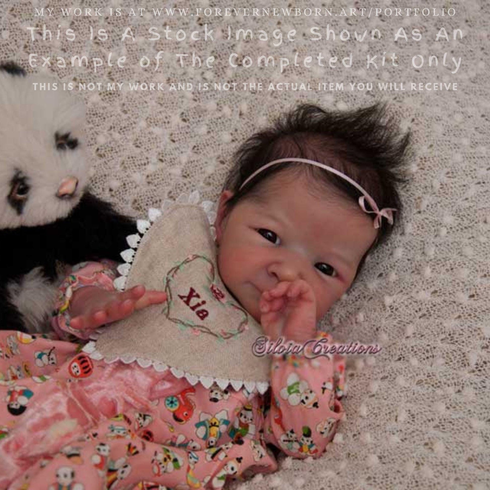 Attention Reborn Baby Collectors ~ Custom Xia by Adrie Stoete (20"+Full Limbs)