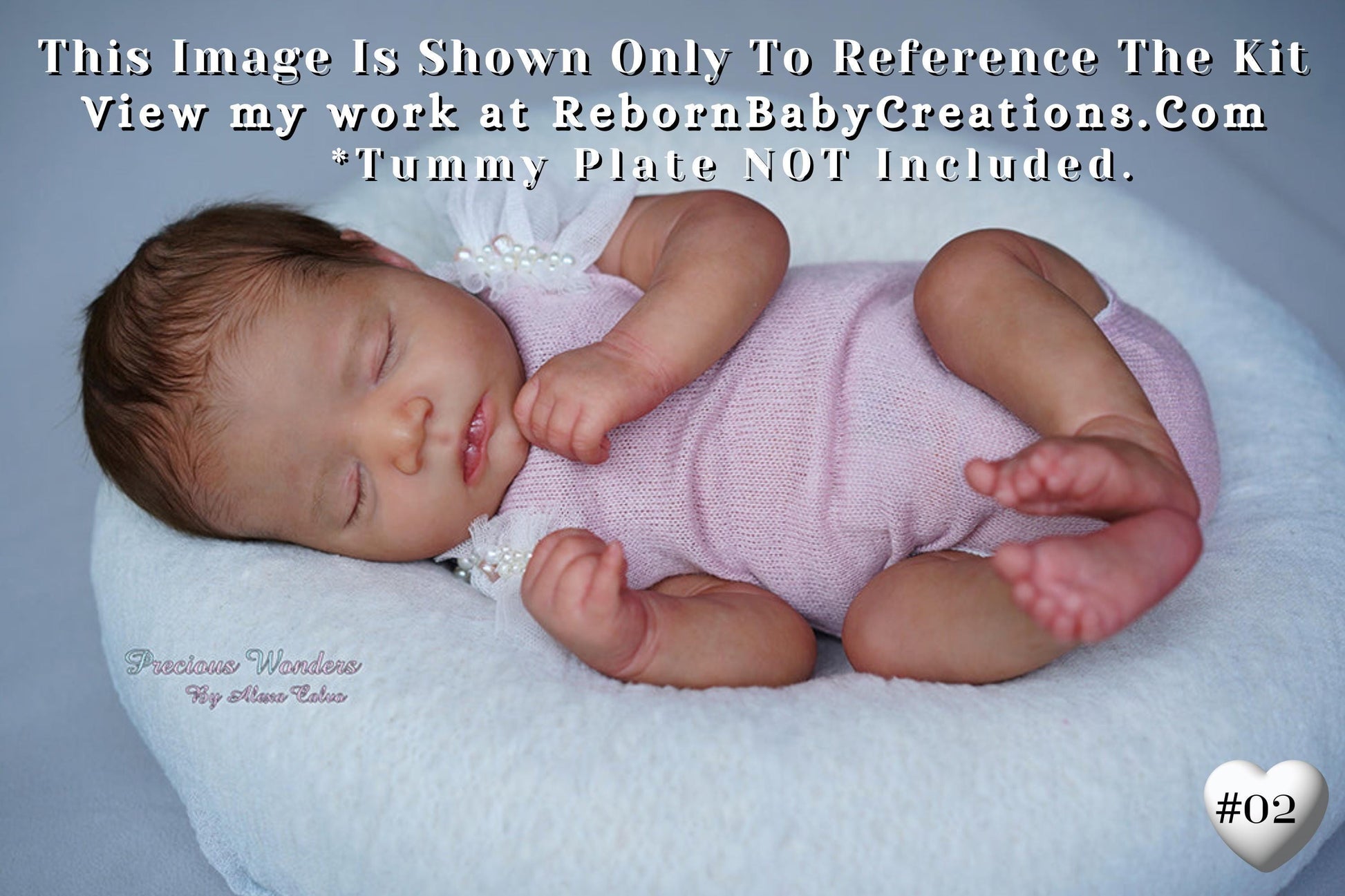 Reborn Baby **Hyper-Realistic** Reborn doll Realborn® Johannah™ Sleeping (19"+ Full Limbs)