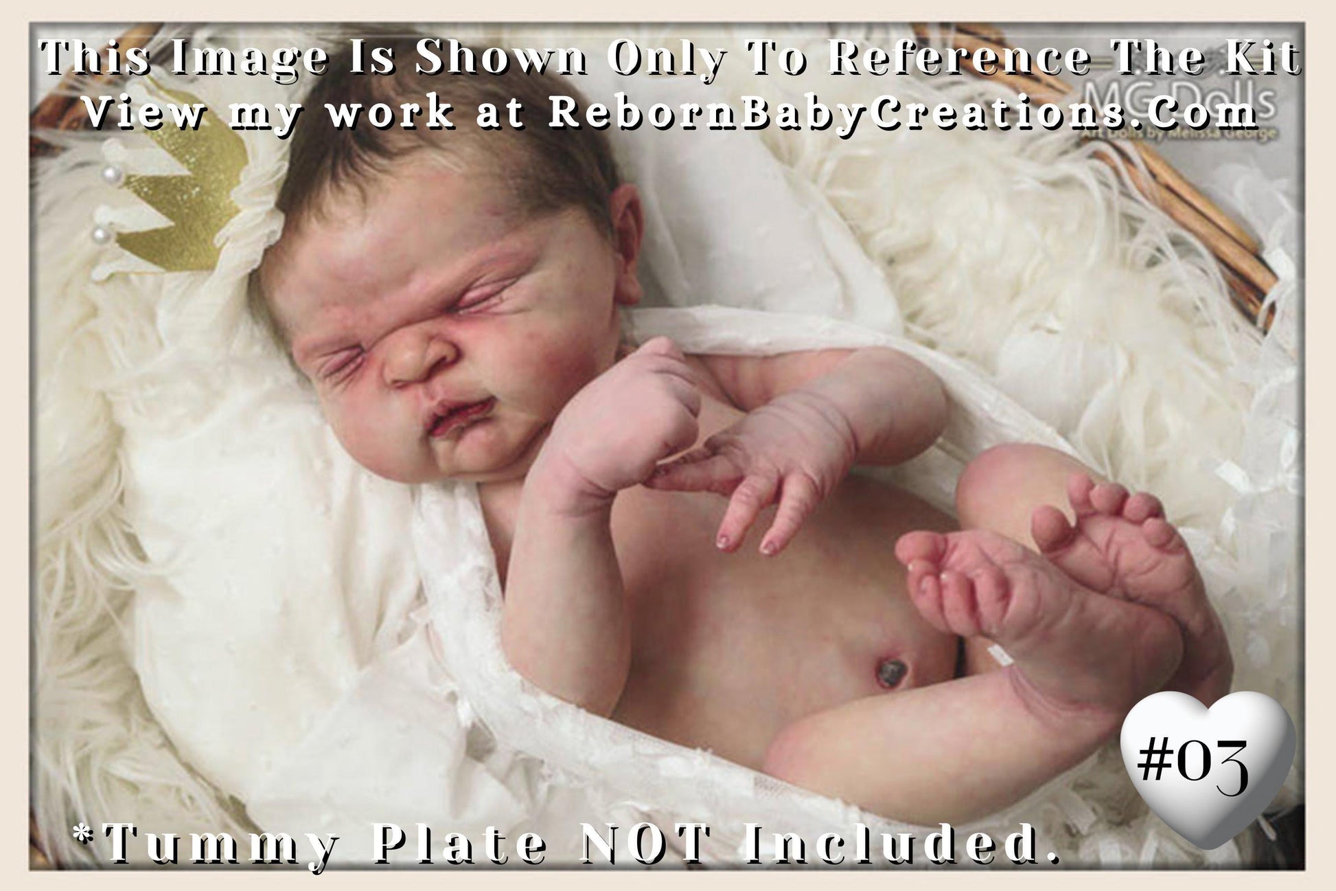 Reborn Baby **Hyper-Realistic** Reborn Maggie by Cindy Musgrove (20"+ Full Limbs)