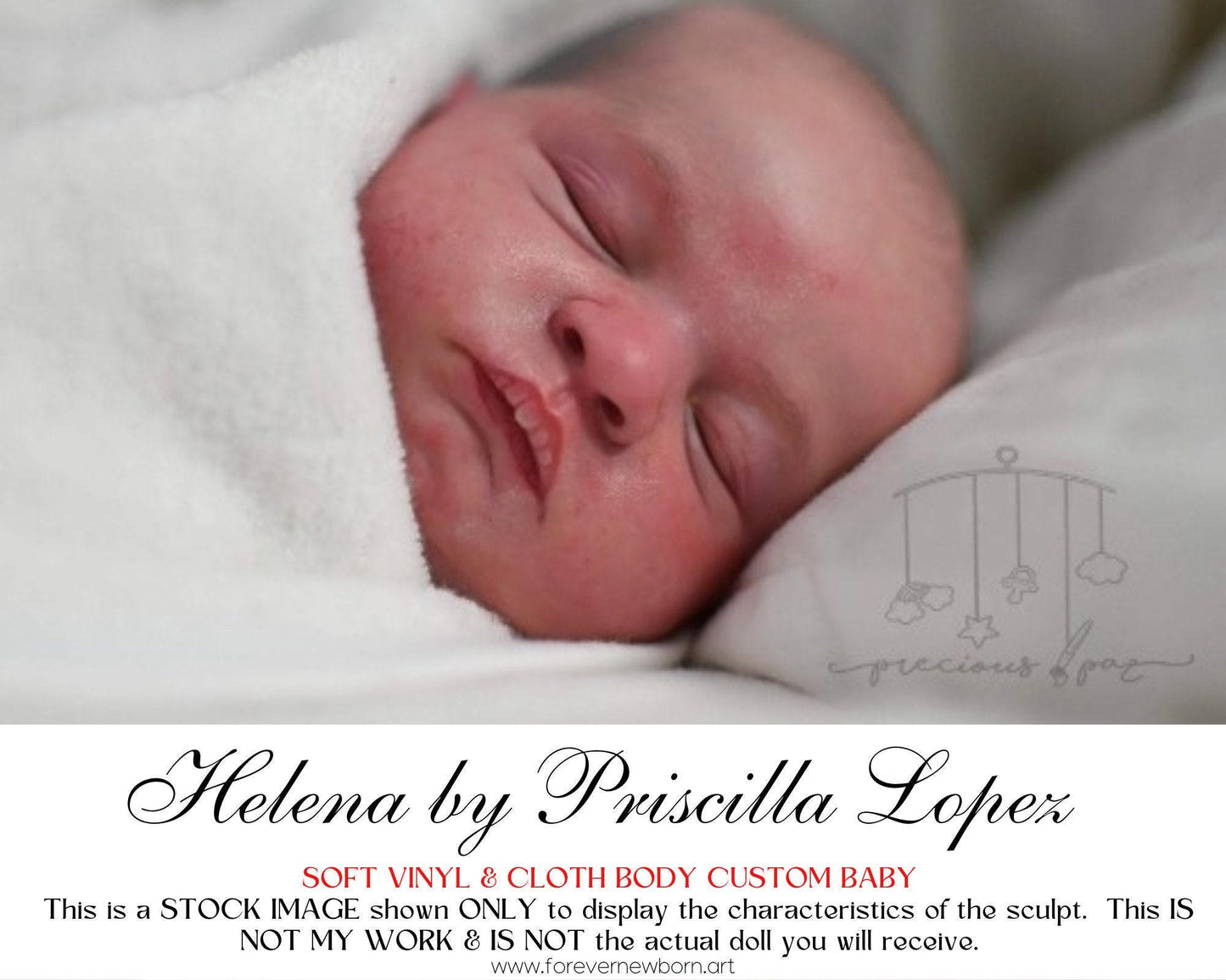 Amazing Hyper-Realistic Reborn Custom Doll LE Helena by Priscilla Lopez (18"+Full Limbs)