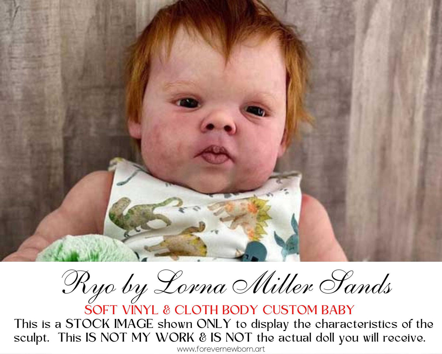 Amazing Hyper-Realistic Reborn Custom Doll LE 600 Ryo by Lorna Miller Sands (23"+Full Limbs)