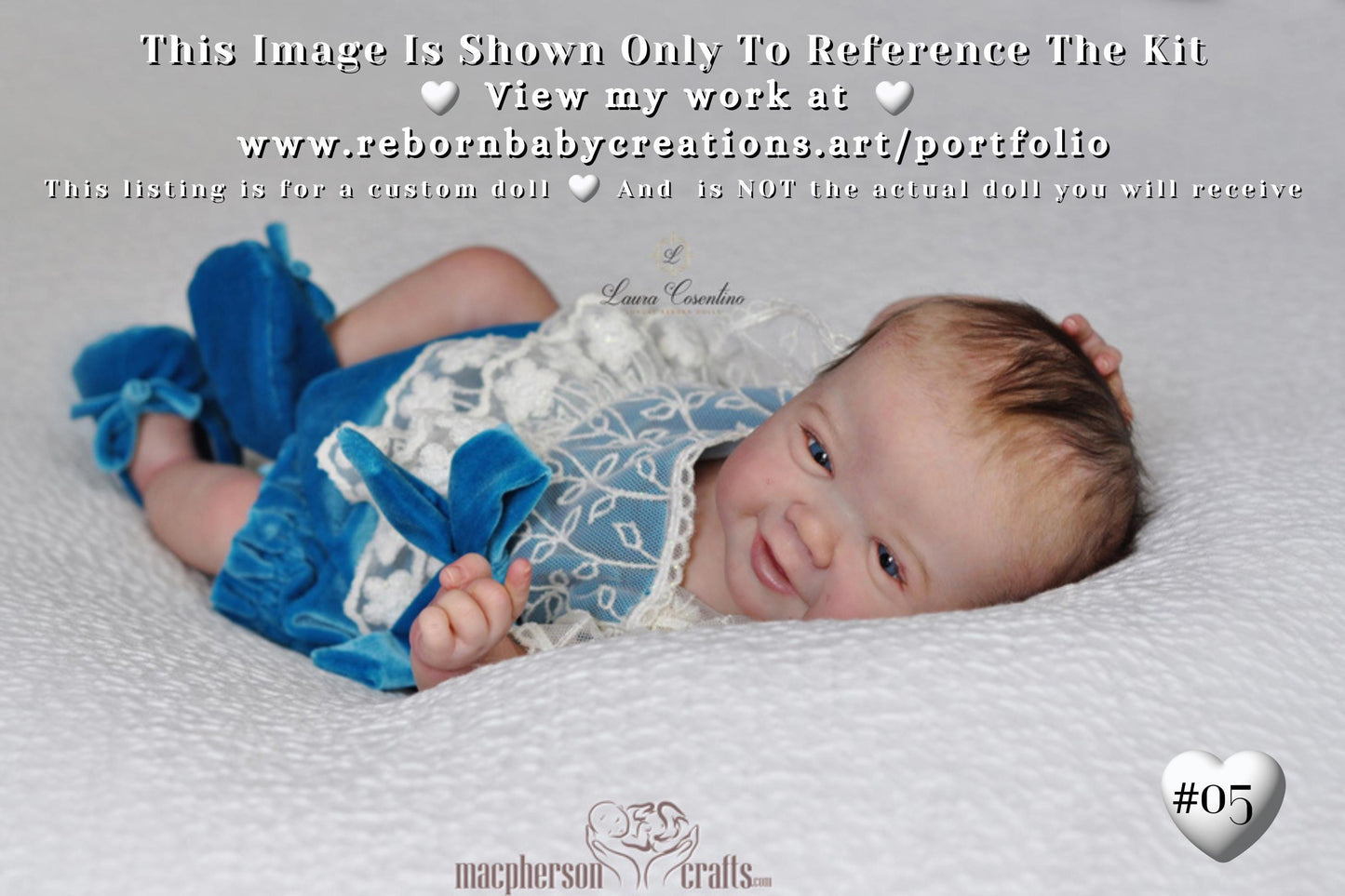 Reborn Baby Doll Full Body Vinyl Reborn Baby Dolls ~ Full Body Vinyl Kinsley by Sandy Faber (20"+Full Body)