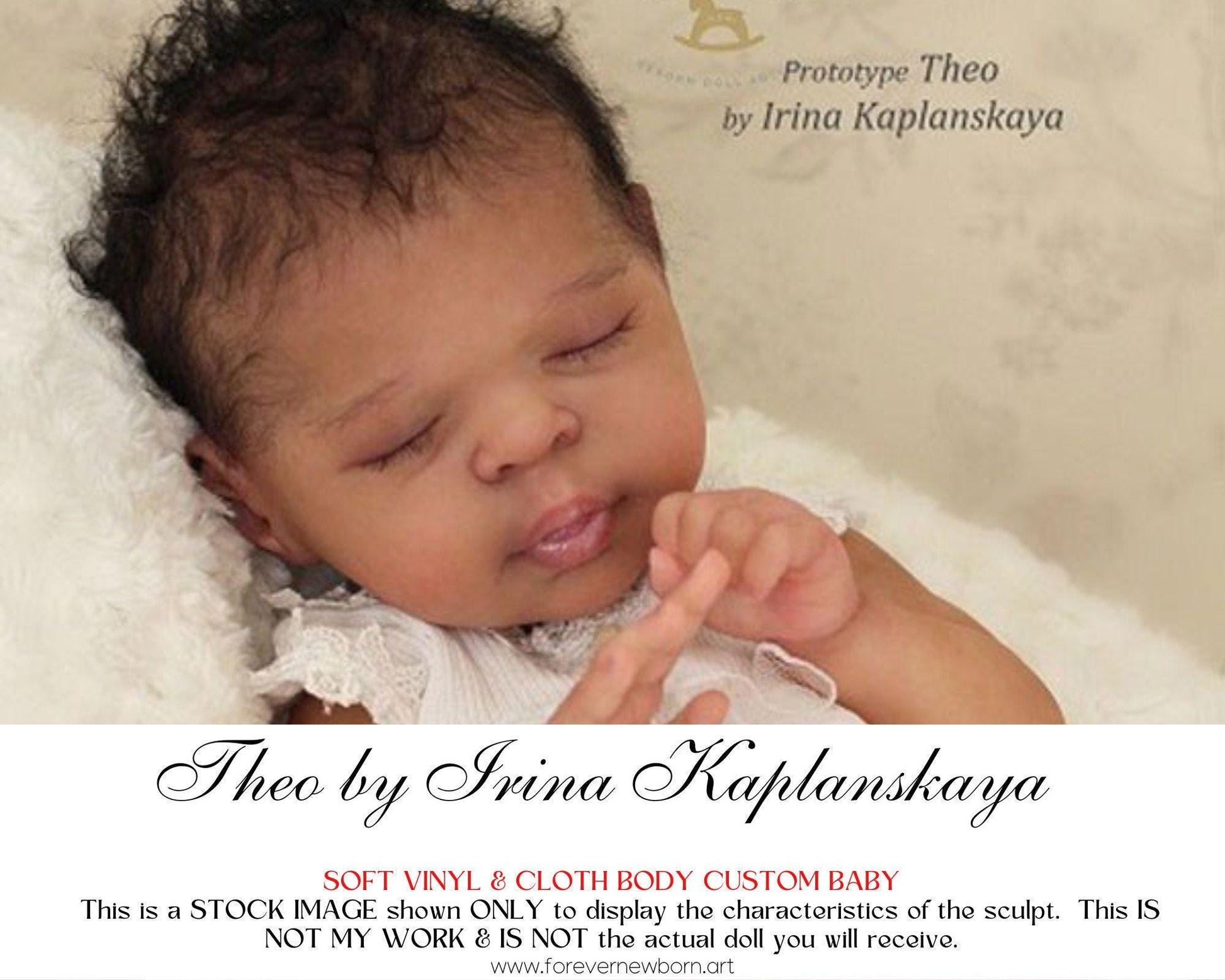 Attention Reborn Baby Collectors ~ Custom Theo by Irina Kaplanskaya (19"+Full Limbs)
