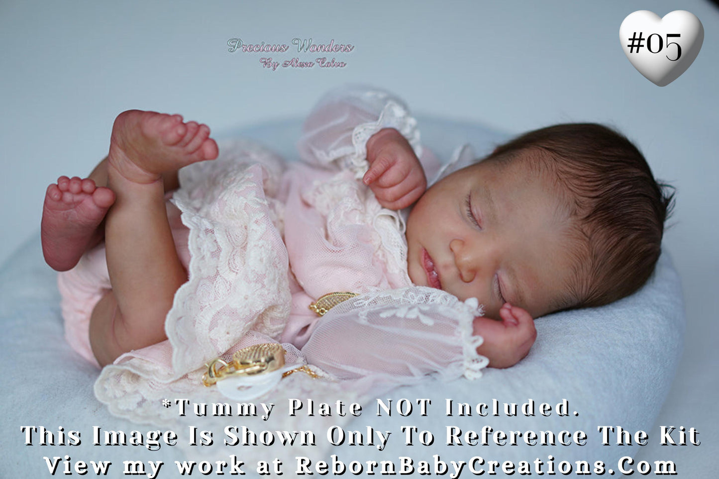 Reborn Baby **Hyper-Realistic** Reborn doll Realborn® Johannah™ Sleeping (19"+ Full Limbs)