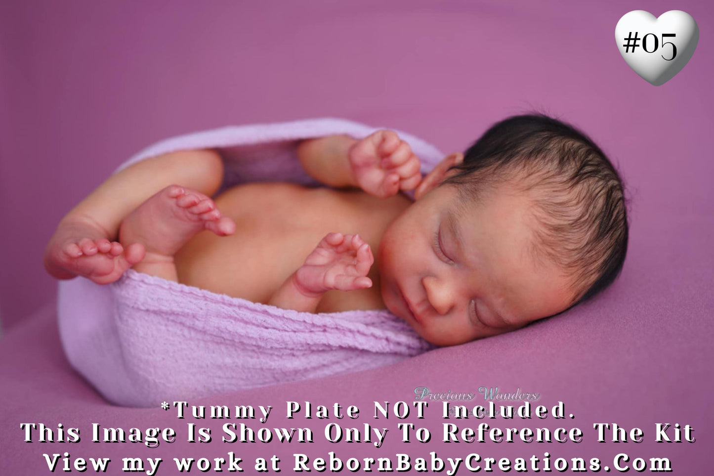 Lifelike Reborn Doll Mia by Irina Kaplanskaya (19"+ Full Limbs)