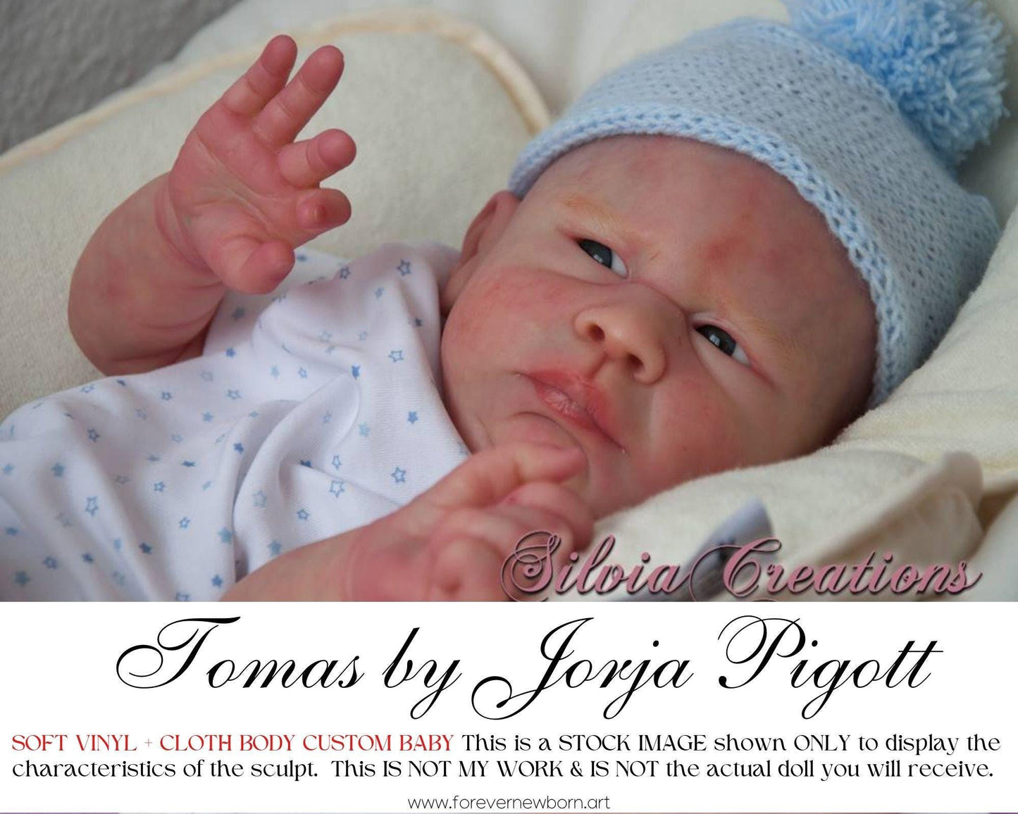 Amazing Hyper-Realistic Reborn Custom Doll LE Tomas by Jorja Pigott (22"+Full Limbs)