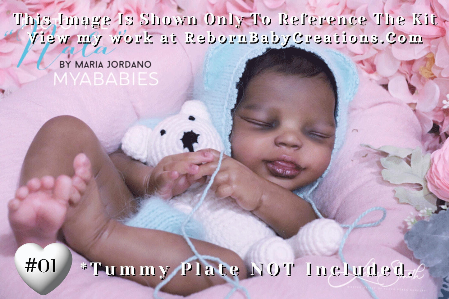 Lifelike Reborn doll Nala by Maria Jordano (22"+ Full Limbs)