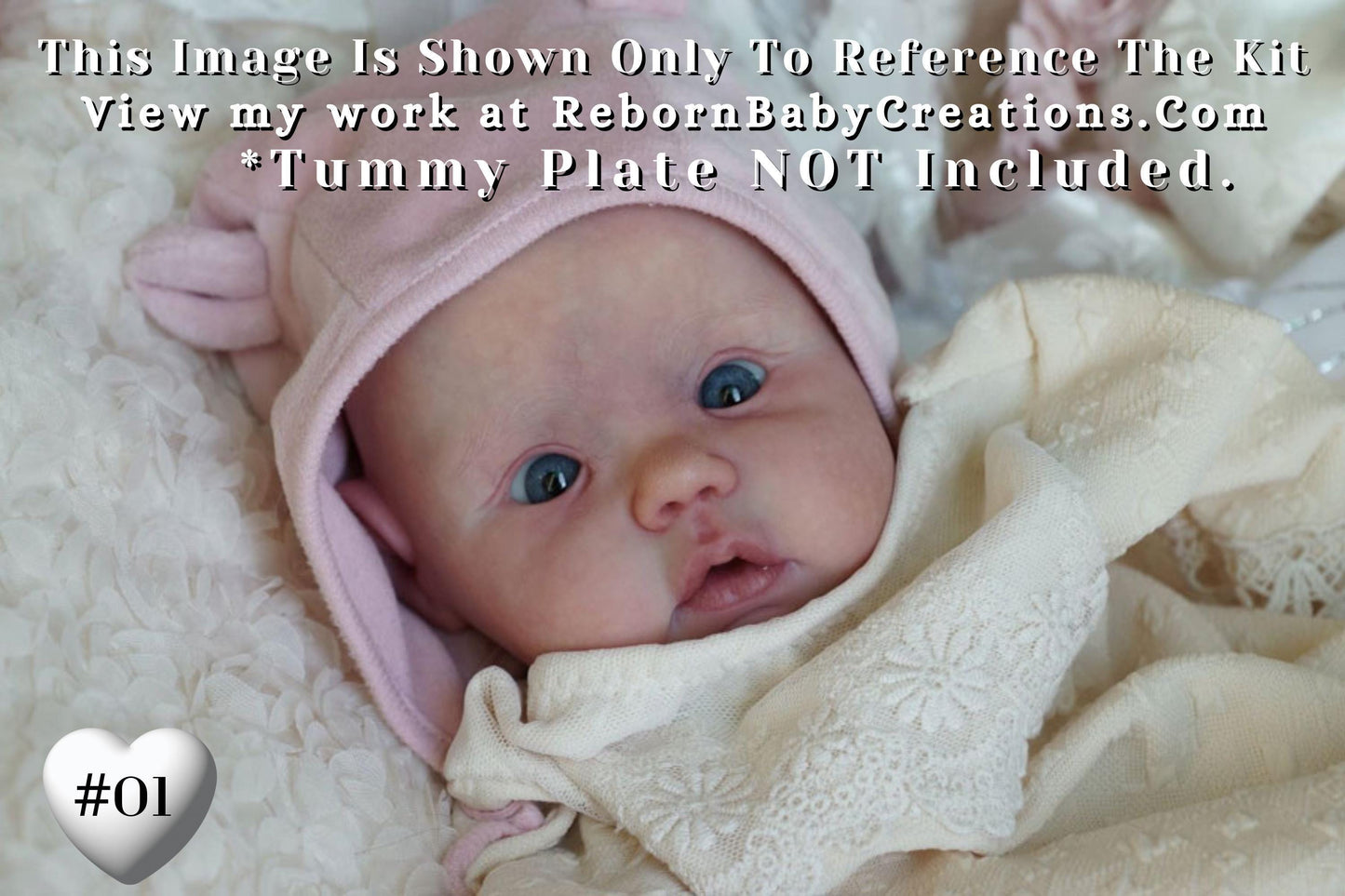 Lifelike Reborn Doll Mika by Didy Jacobsen (19"+ 3/4 Limbs)