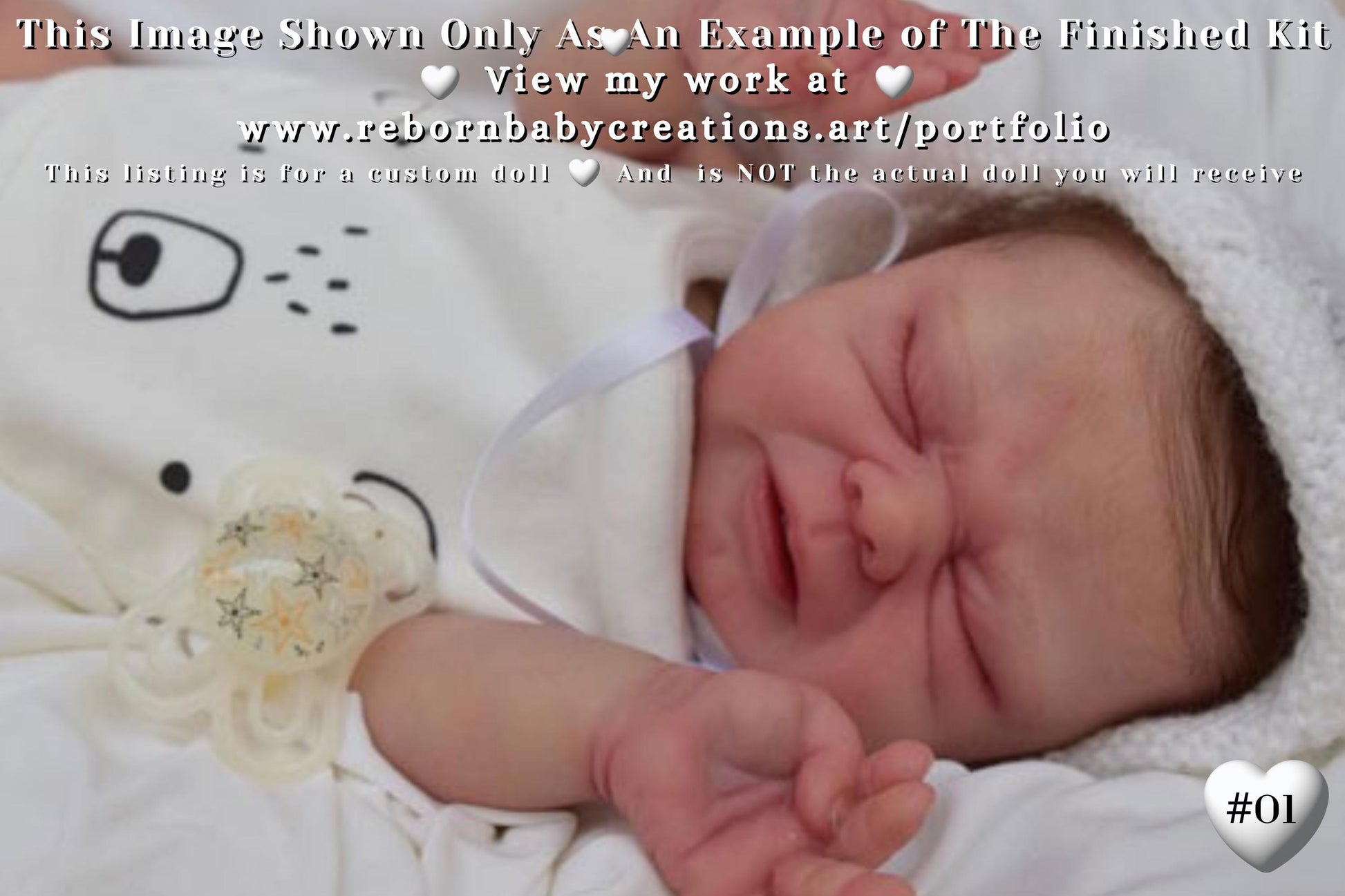 Last One Available ~ Custom Reborn Baby Doll Vincent by Nikki Johnston LoNg SoLD OuT LiMiTeD EDiTiOn (18"+Full Limbs)