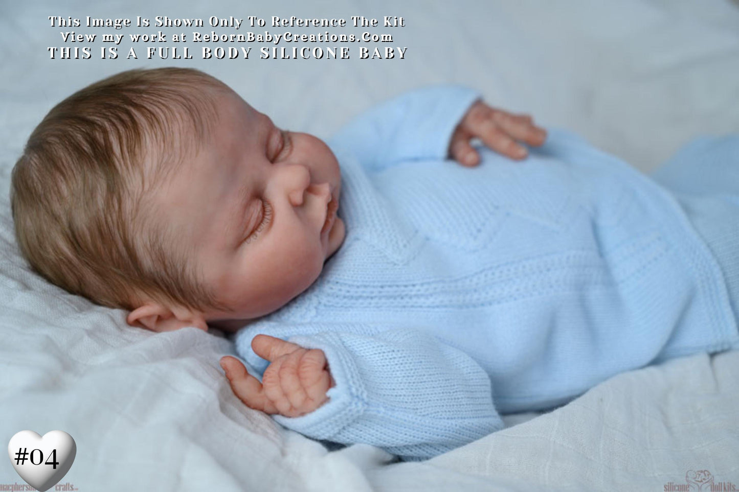 Johnathan by Ina Volprich (19.5 inches 7lbs 9oz) **Temp Out of Stock** Super Soft Silicone