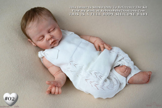 Johnathan by Ina Volprich (19.5 inches 7lbs 9oz) **Temp Out of Stock** Super Soft Silicone