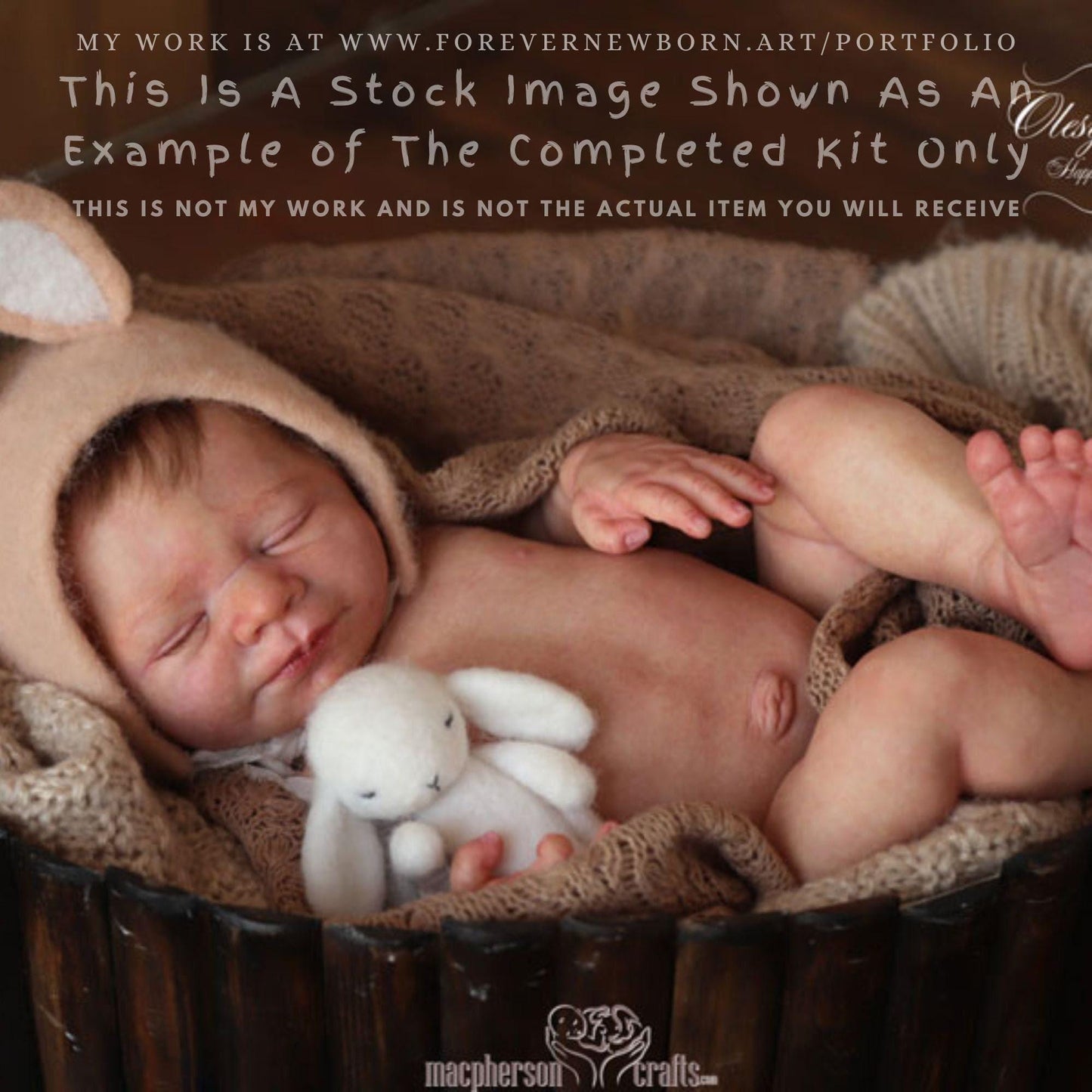 ECONOMY REBORN Everlee by Doris Moyers Hornbogen (20"+Full Limbs)