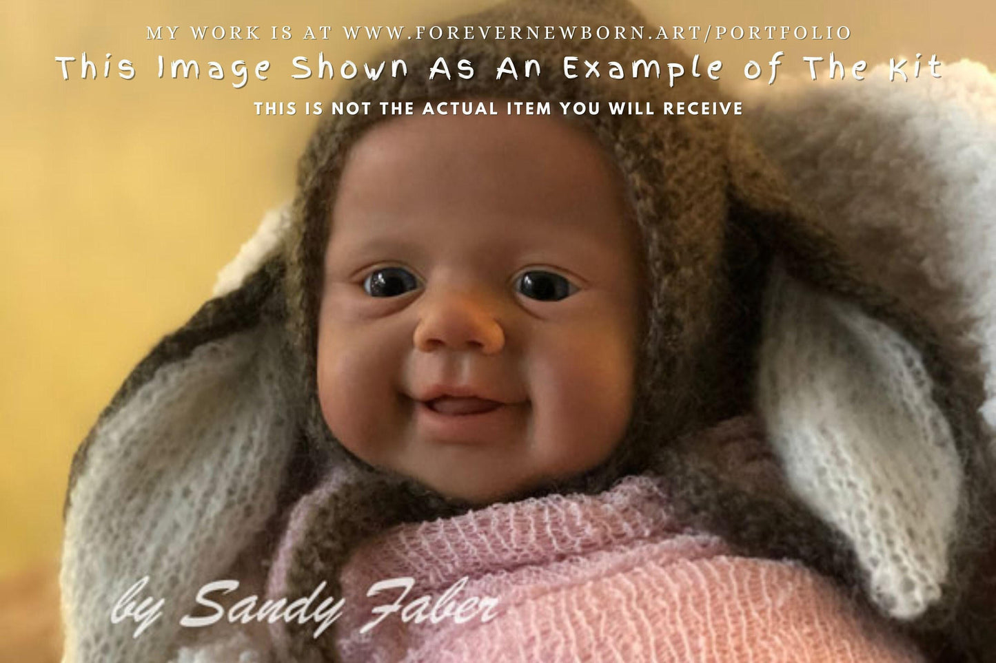 ECONOMY REBORN Evie By Sandy Faber 20" ~ BJD Ball Jointed Doll