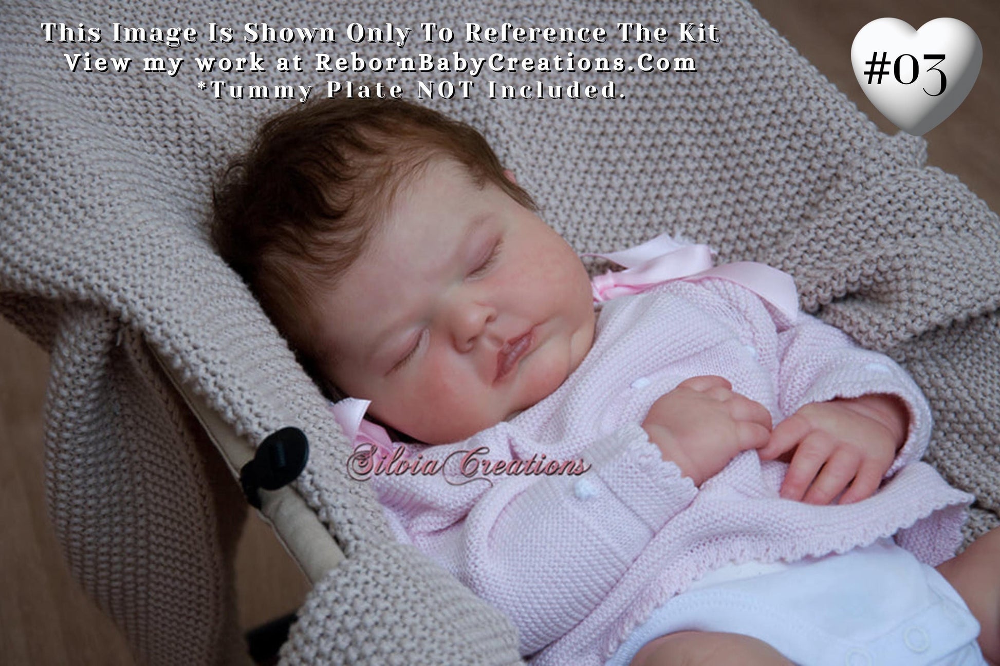 Ultra-Realistic Realborn® Tessa Sleeping (19"+Full Limbs)